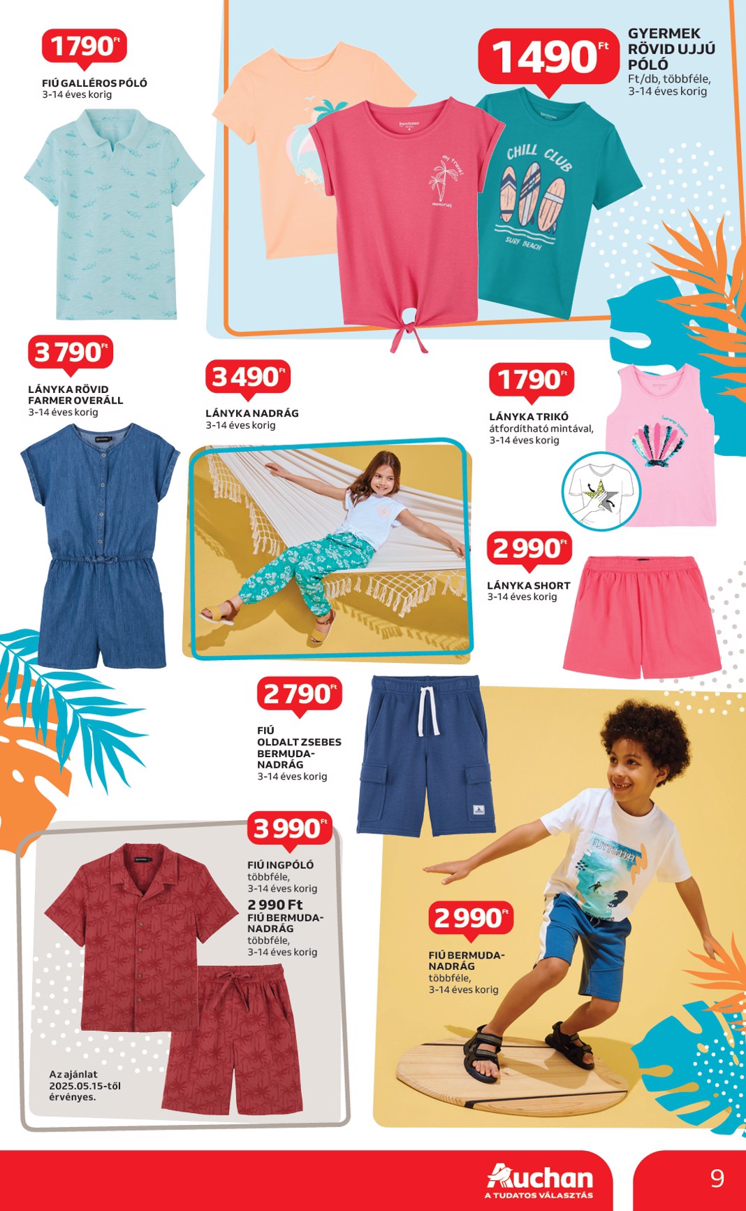 auchan - Auchan - Strand ajánlataink akciós újság, érvényes 05.02. - 05.28. - page: 9