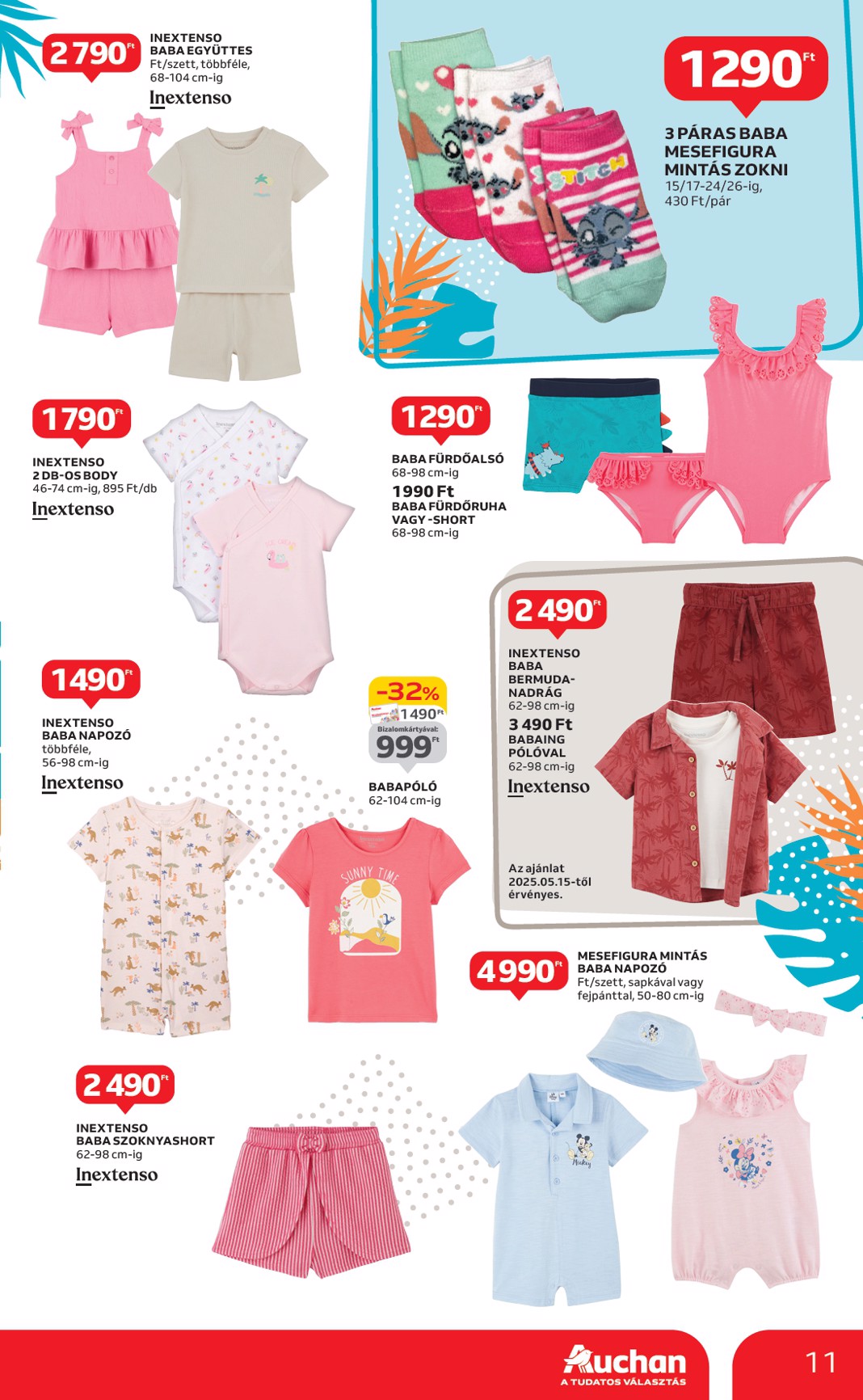 auchan - Auchan - Strand ajánlataink akciós újság, érvényes 05.02. - 05.28. - page: 11