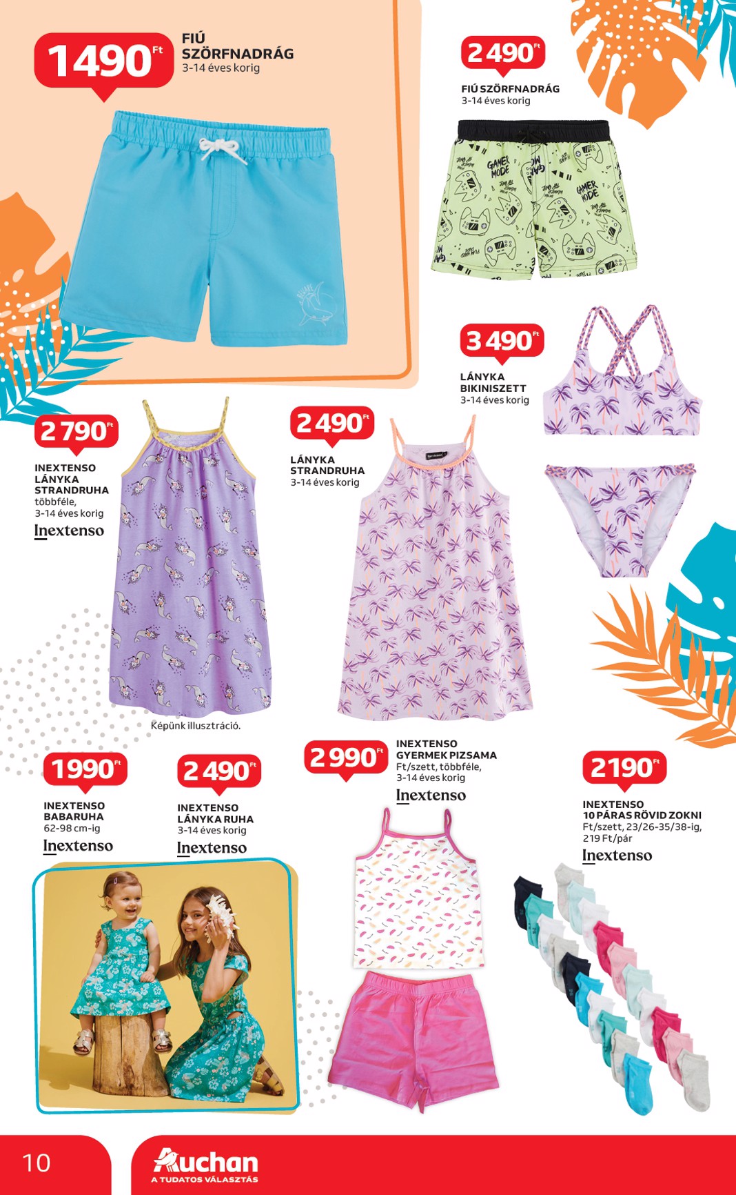 auchan - Auchan - Strand ajánlataink akciós újság, érvényes 05.02. - 05.28. - page: 10