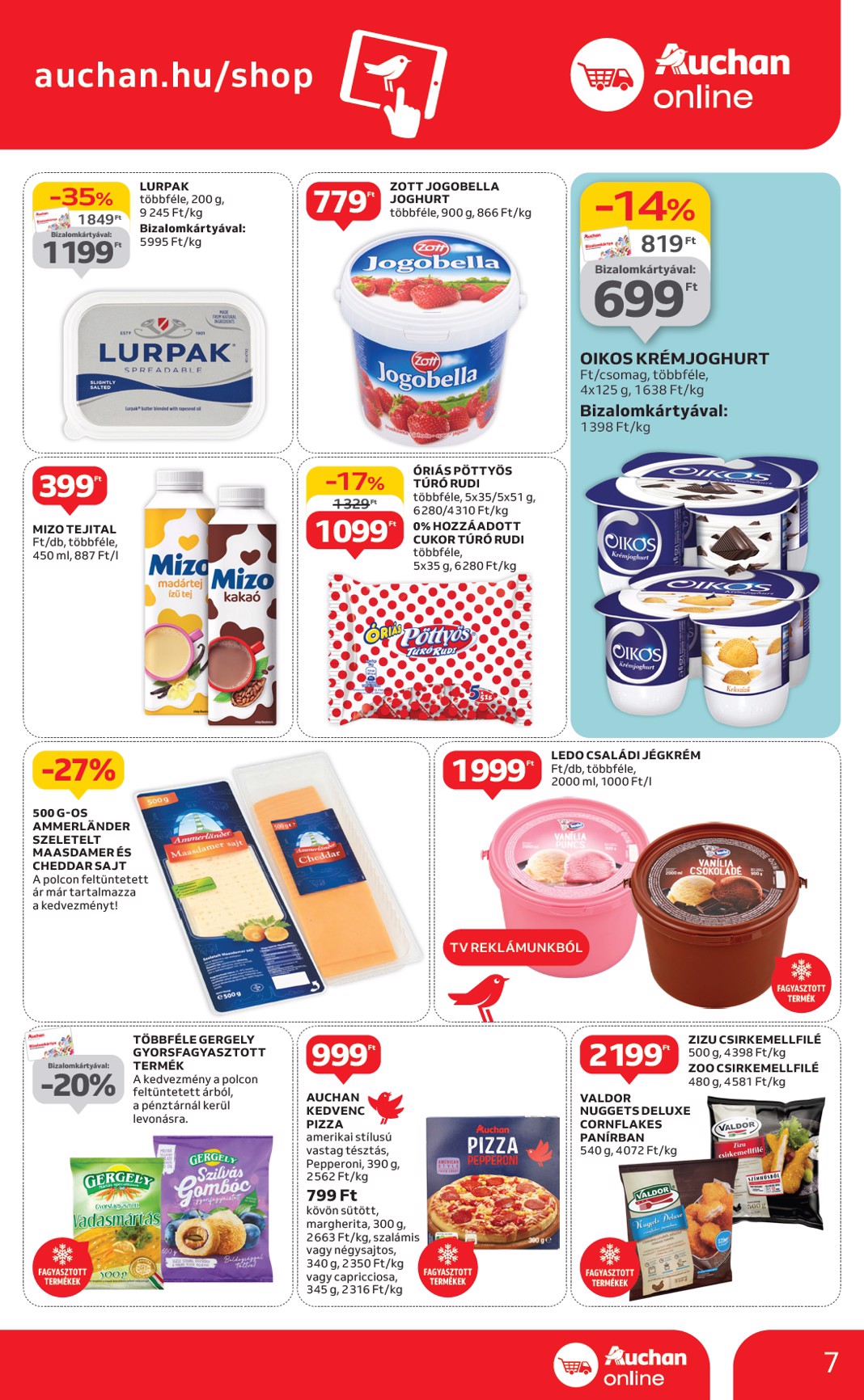 auchan - Auchan szupermarket akciós újság, érvényes 05.08. - 05.14. - page: 7