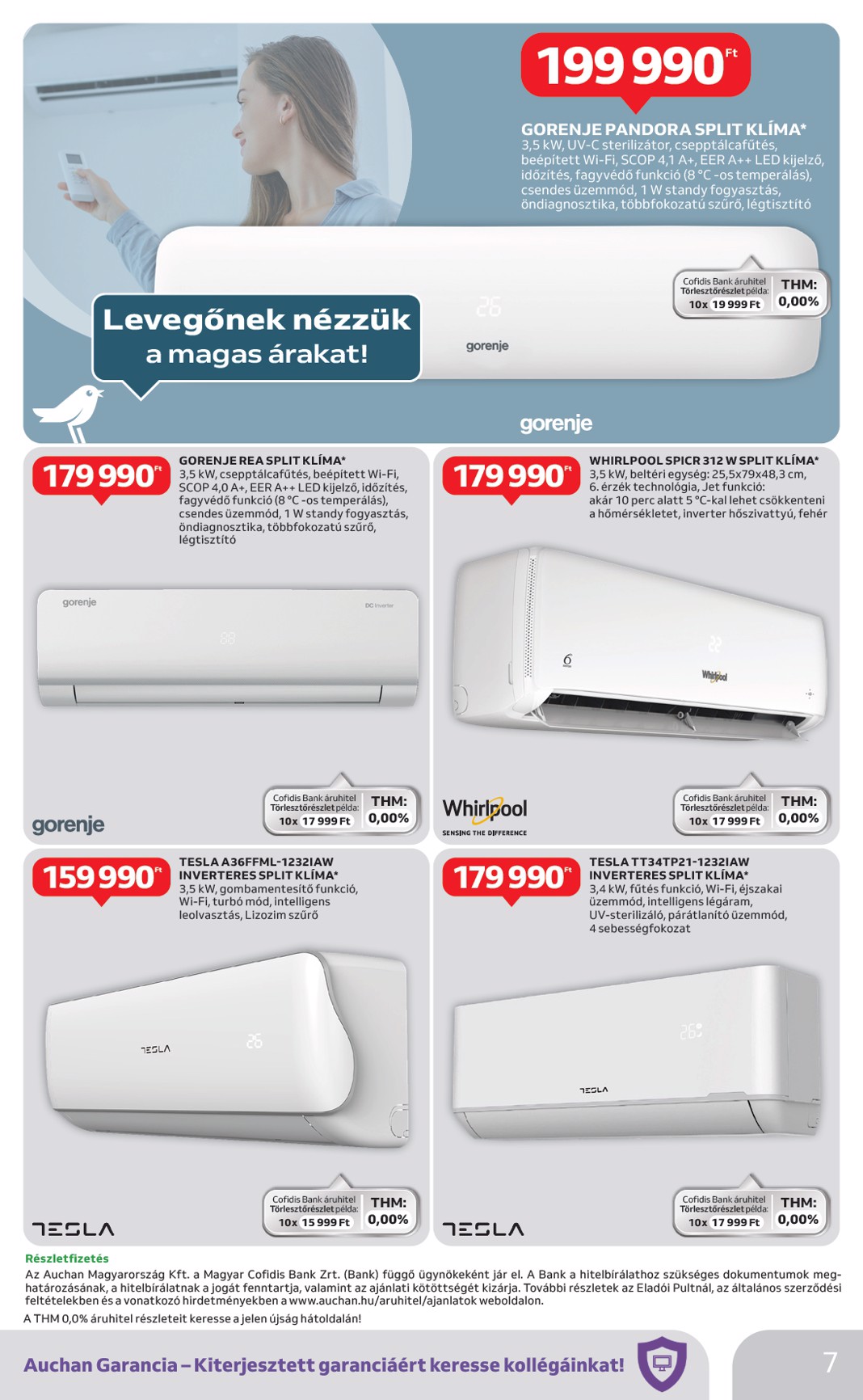auchan - Auchan - Beépíthető gépeink akciós újság, érvényes 05.08. - 06.04. - page: 7