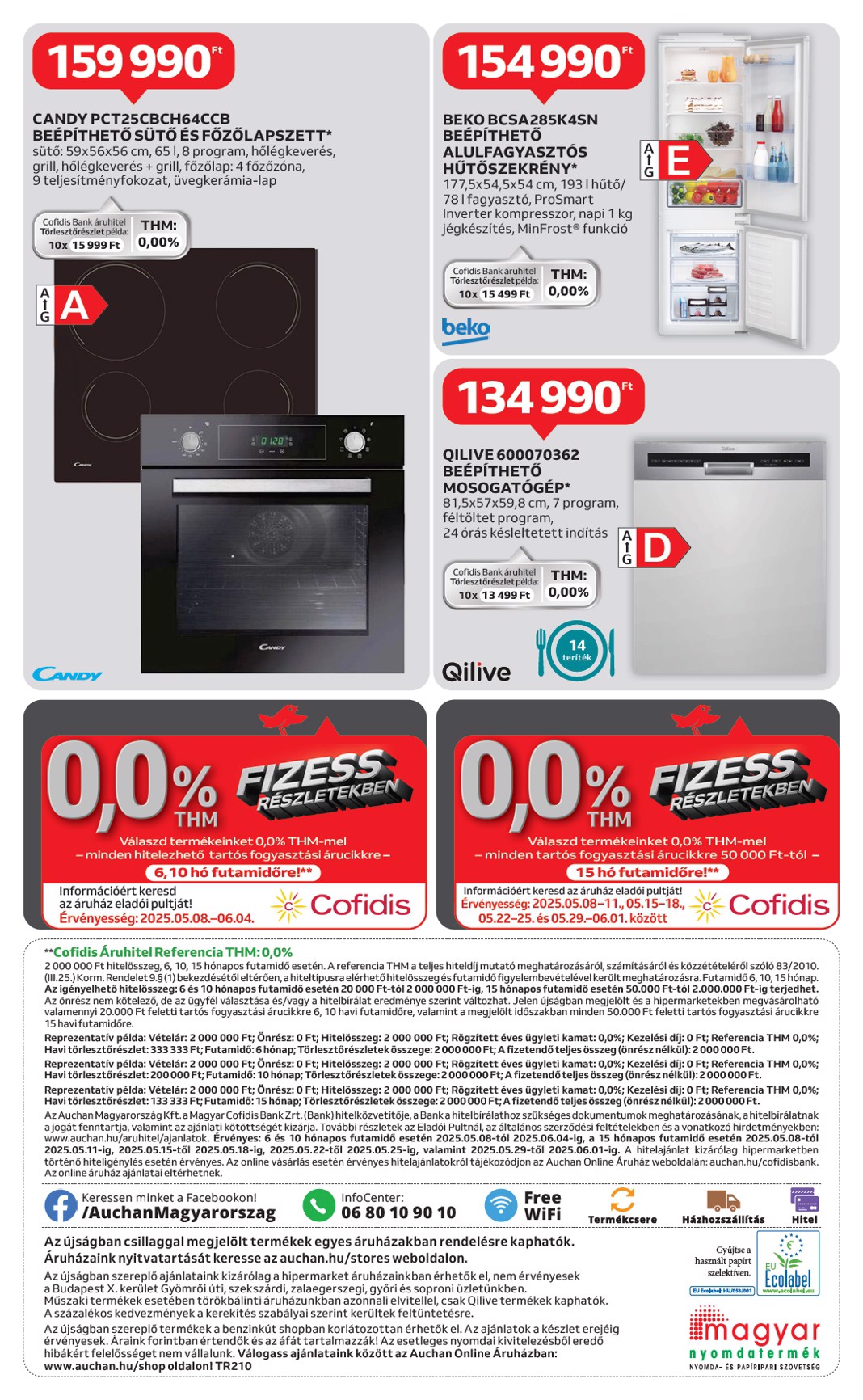auchan - Auchan - Beépíthető gépeink akciós újság, érvényes 05.08. - 06.04. - page: 8