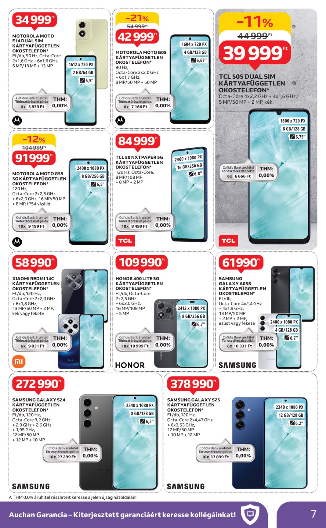 auchan - Auchan - Háztartási készülékeink akciós újság, érvényes 05.08. - 05.21. - page: 7