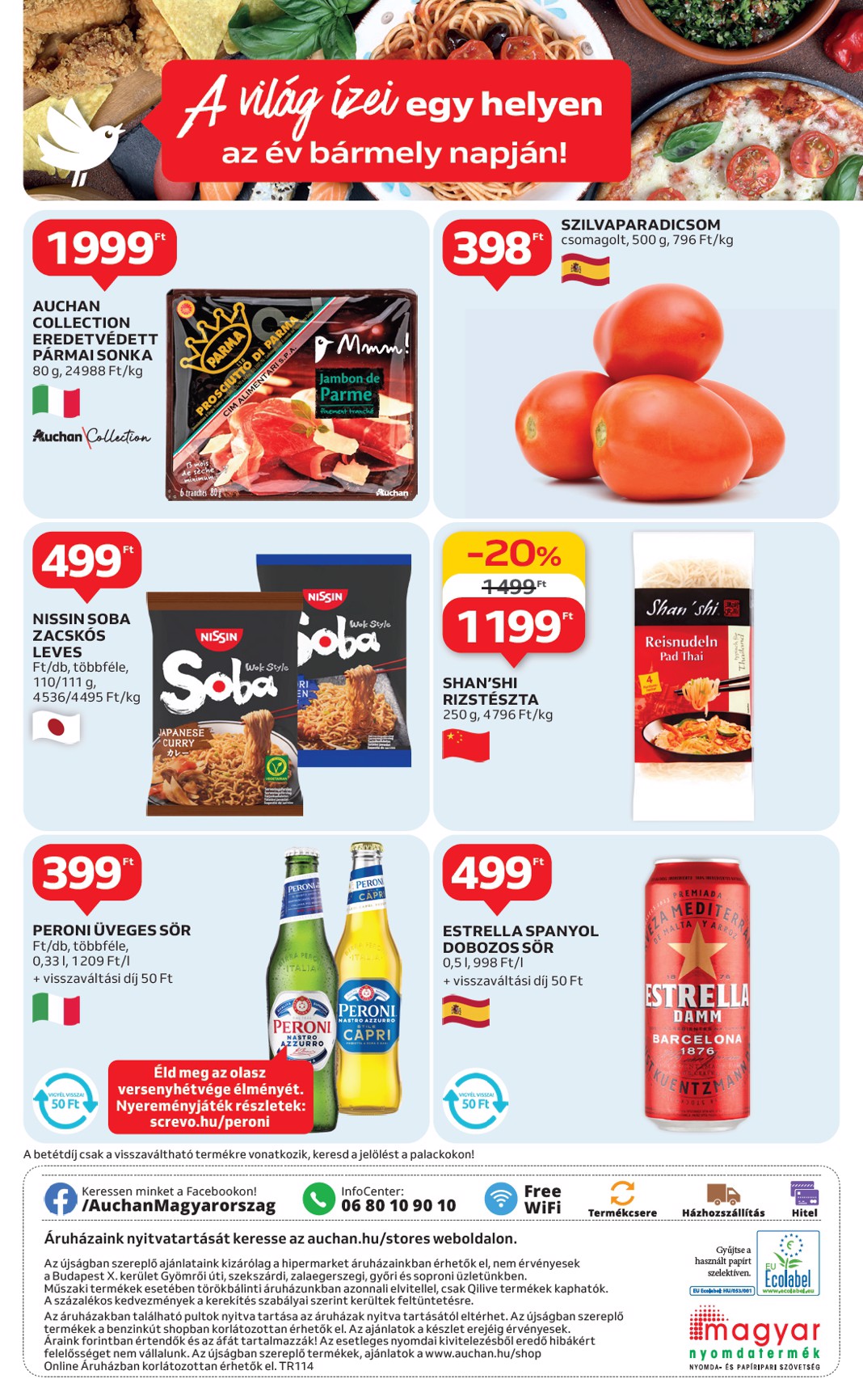 auchan - Auchan - Nemzetközi konyha ajánlataink akciós újság, érvényes 05.08. - 05.21. - page: 20