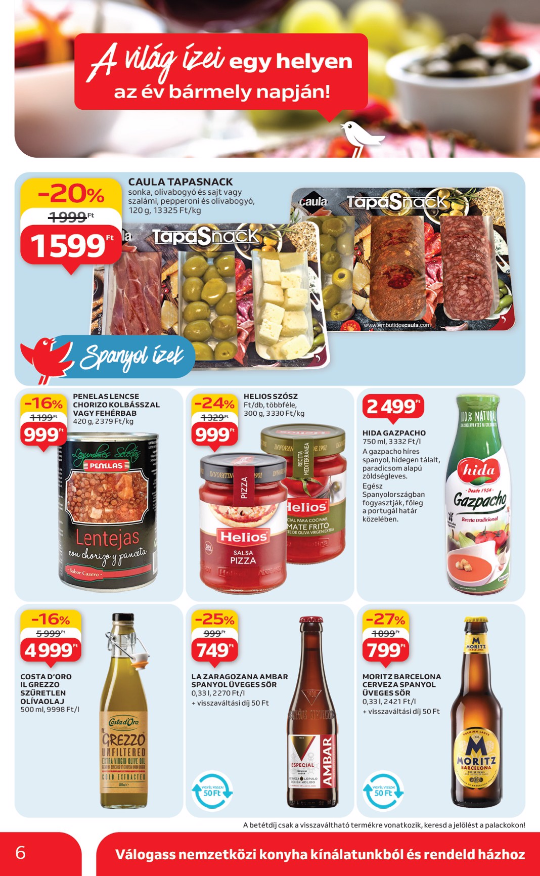 auchan - Auchan - Nemzetközi konyha ajánlataink akciós újság, érvényes 05.08. - 05.21. - page: 6