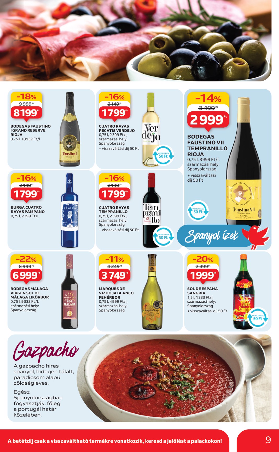 auchan - Auchan - Nemzetközi konyha ajánlataink akciós újság, érvényes 05.08. - 05.21. - page: 9