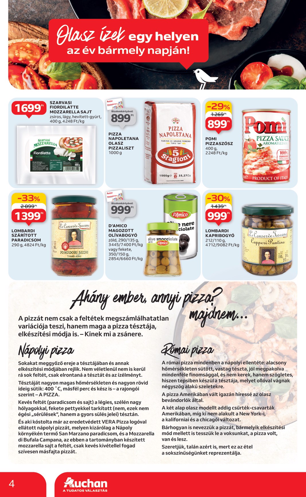 auchan - Auchan - Nemzetközi konyha ajánlataink akciós újság, érvényes 05.08. - 05.21. - page: 4