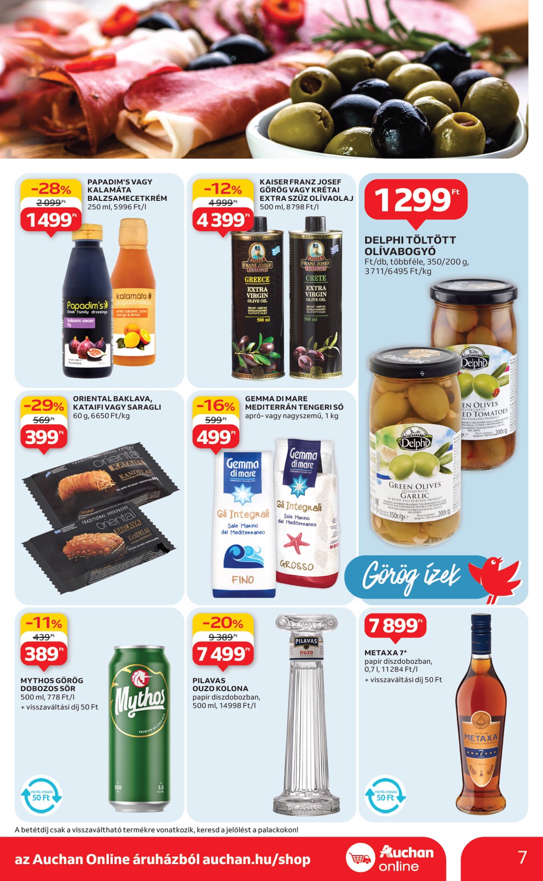 auchan - Auchan - Nemzetközi konyha ajánlataink akciós újság, érvényes 05.08. - 05.21. - page: 7