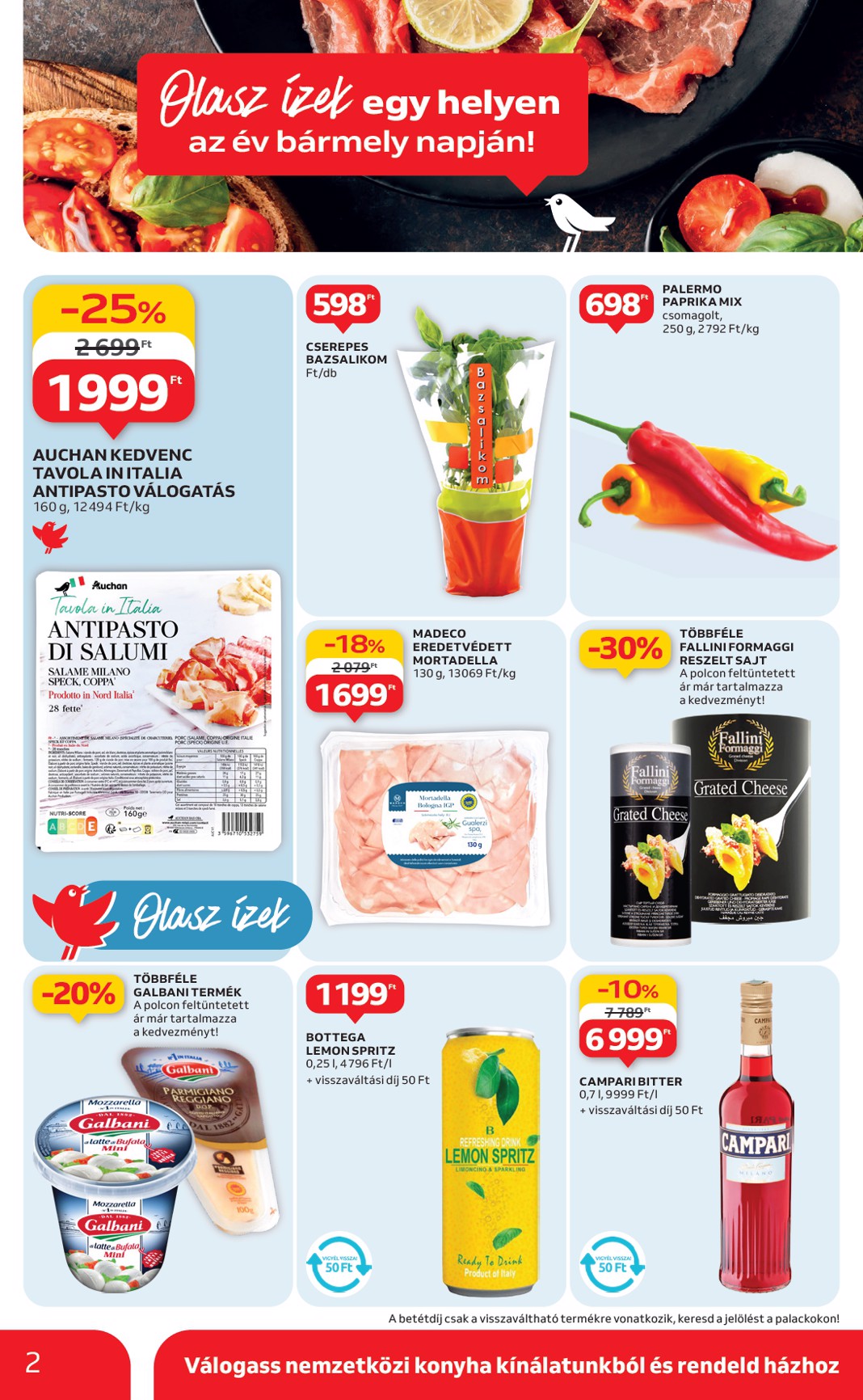 auchan - Auchan - Nemzetközi konyha ajánlataink akciós újság, érvényes 05.08. - 05.21. - page: 2