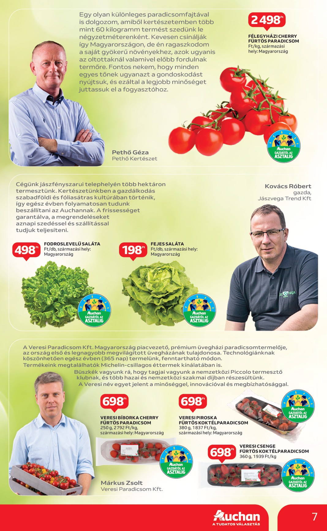 auchan - Auchan - Friss ajánlataink akciós újság, érvényes 05.08. - 05.21. - page: 7