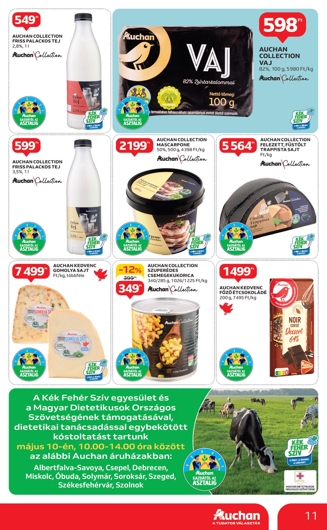auchan - Auchan - Friss ajánlataink akciós újság, érvényes 05.08. - 05.21. - page: 11