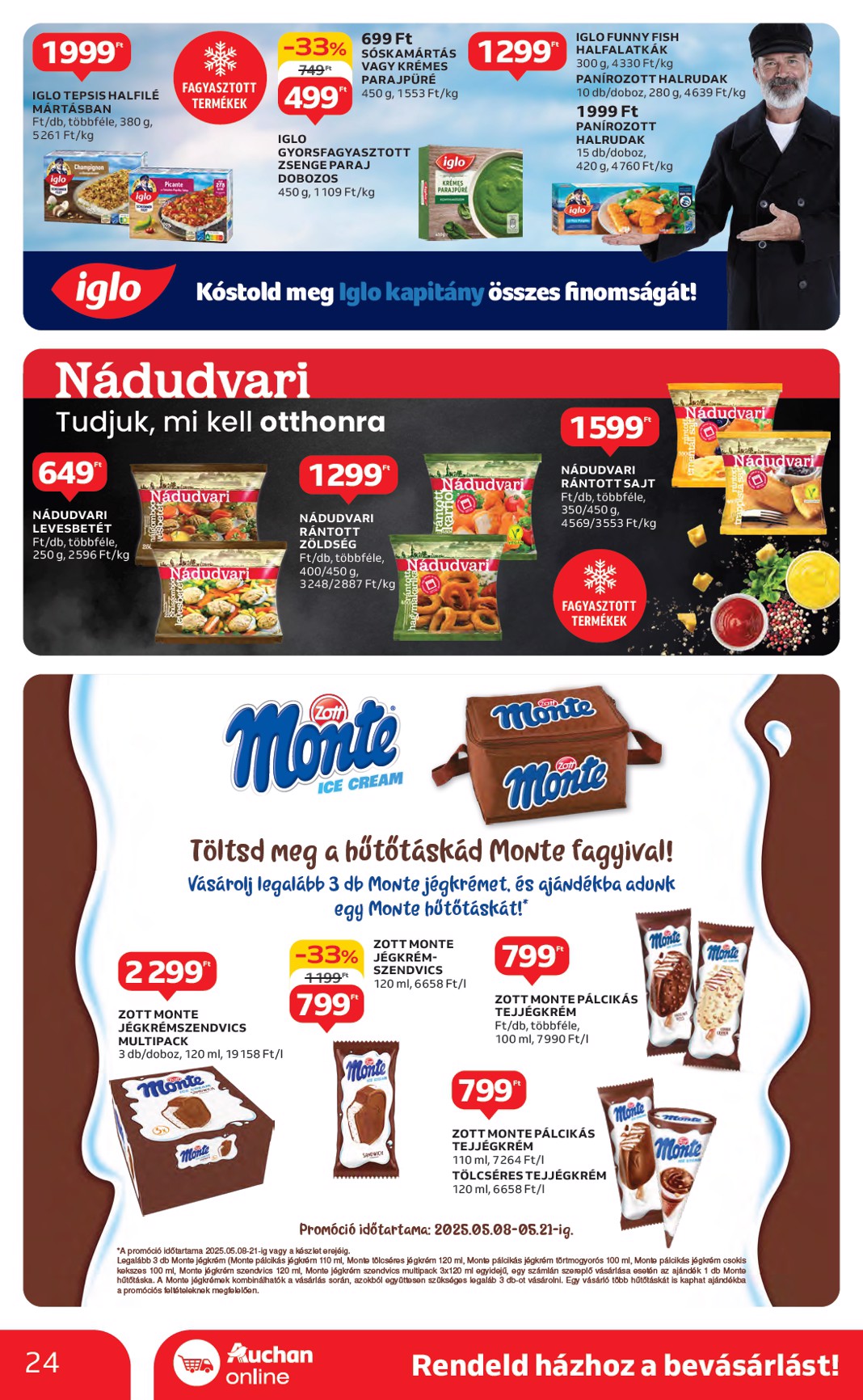 auchan - Auchan akciós újság, érvényes 05.08. - 05.14. - page: 24 auchan - Auchan akciós újság, érvényes 05.08. - 05.14. - page: 24