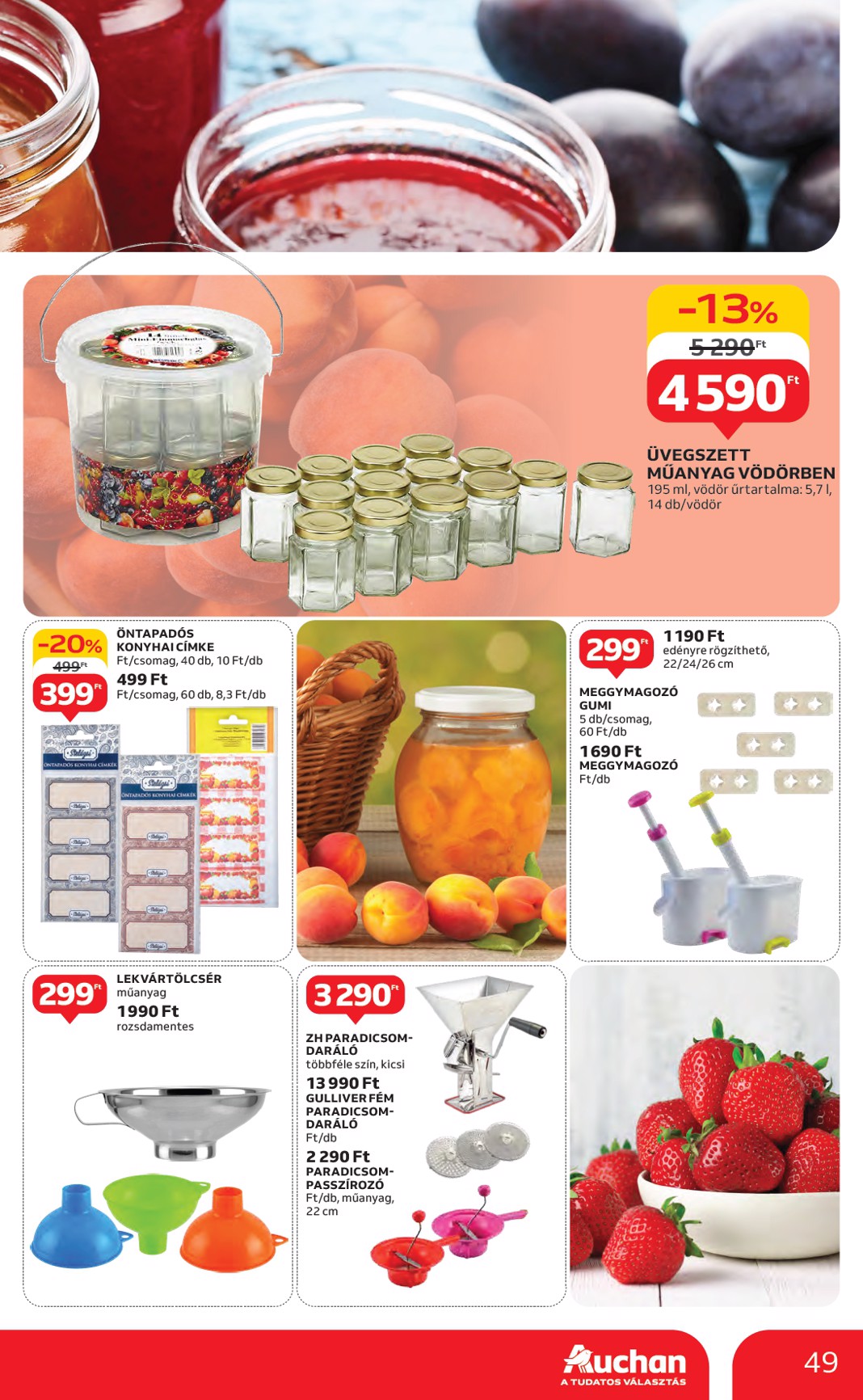 auchan - Auchan akciós újság, érvényes 05.08. - 05.14. - page: 49 auchan - Auchan akciós újság, érvényes 05.08. - 05.14. - page: 49
