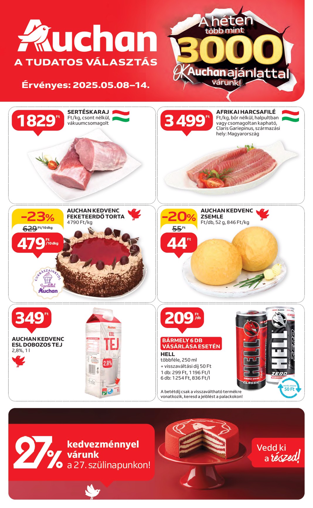 auchan - Auchan akciós újság, érvényes 05.08. - 05.14.