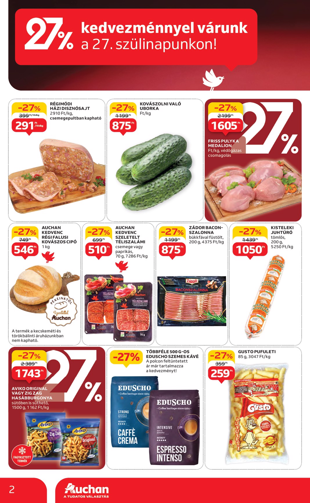 auchan - Auchan akciós újság, érvényes 05.08. - 05.14. - page: 2 auchan - Auchan akciós újság, érvényes 05.08. - 05.14. - page: 2
