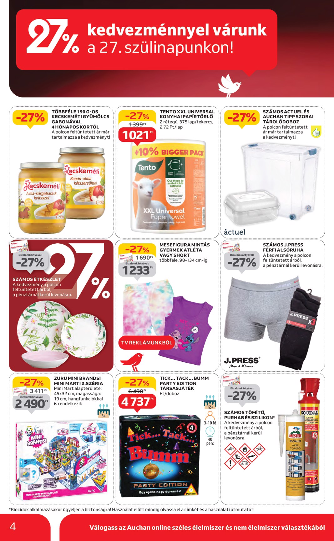 auchan - Auchan akciós újság, érvényes 05.15. - 05.21. - page: 4 auchan - Auchan akciós újság, érvényes 05.15. - 05.21. - page: 4