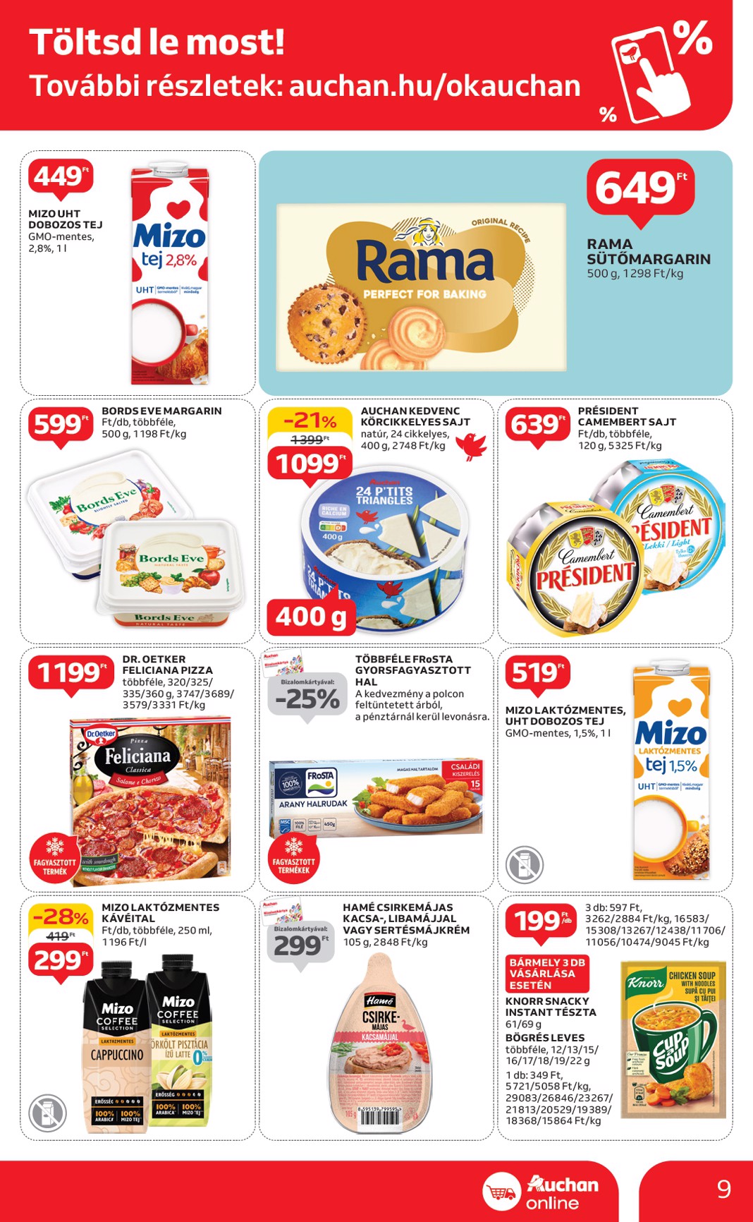 auchan - Auchan szupermarket akciós újság, érvényes 05.15. - 05.21. - page: 9