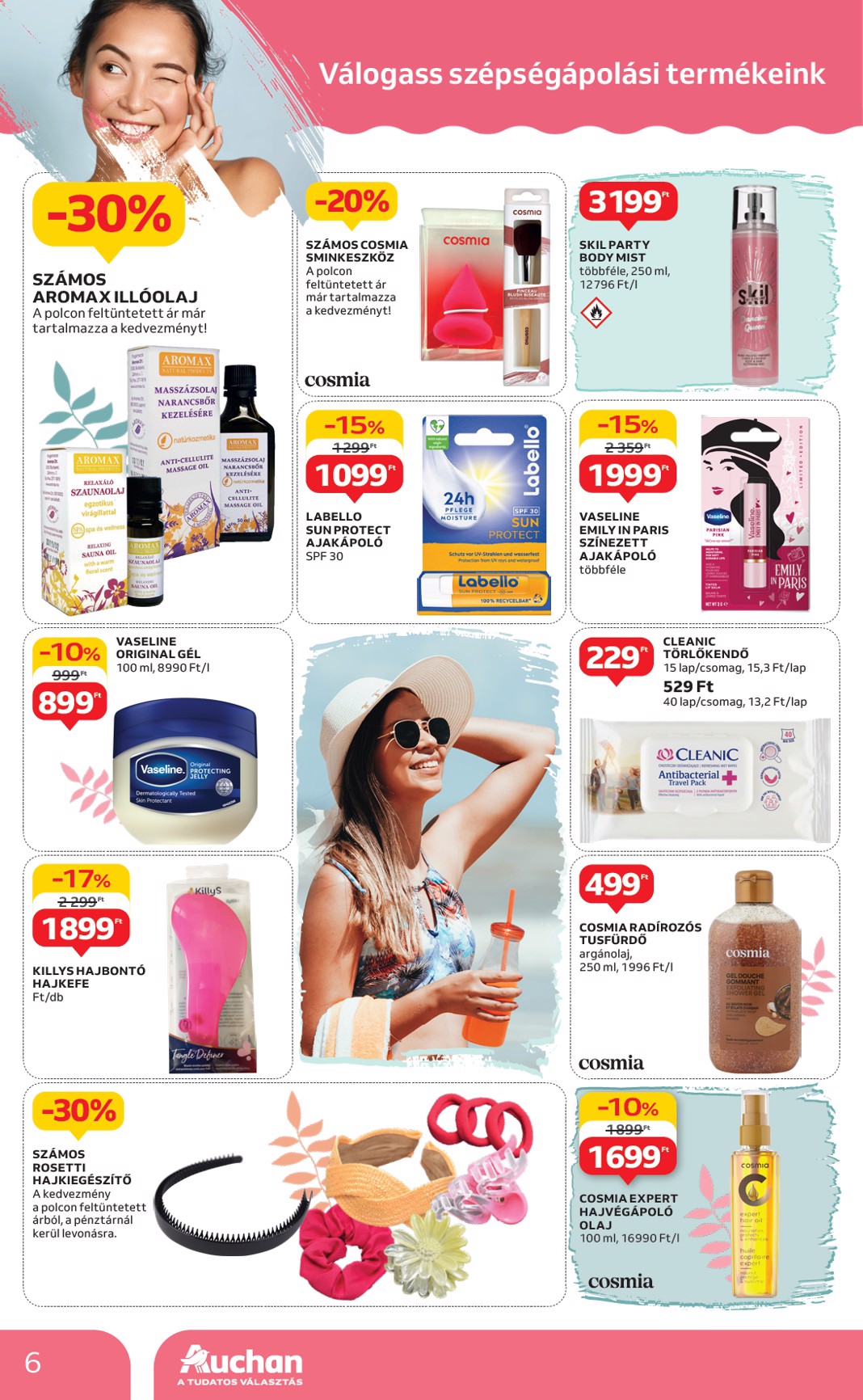 auchan - Auchan - Szépségápolási ajánlataink akciós újság, érvényes 05.22. - 06.04. - page: 6