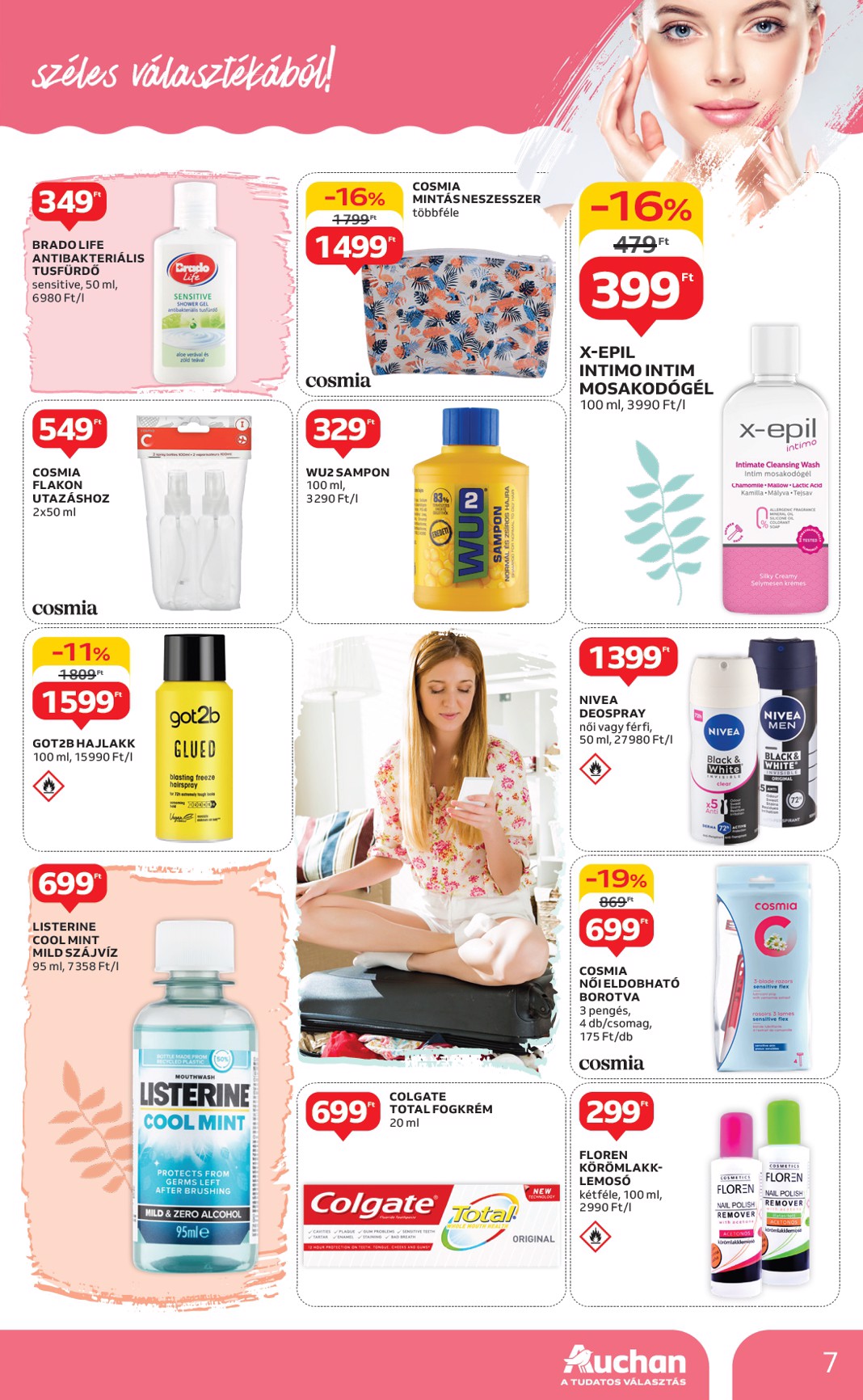 auchan - Auchan - Szépségápolási ajánlataink akciós újság, érvényes 05.22. - 06.04. - page: 7