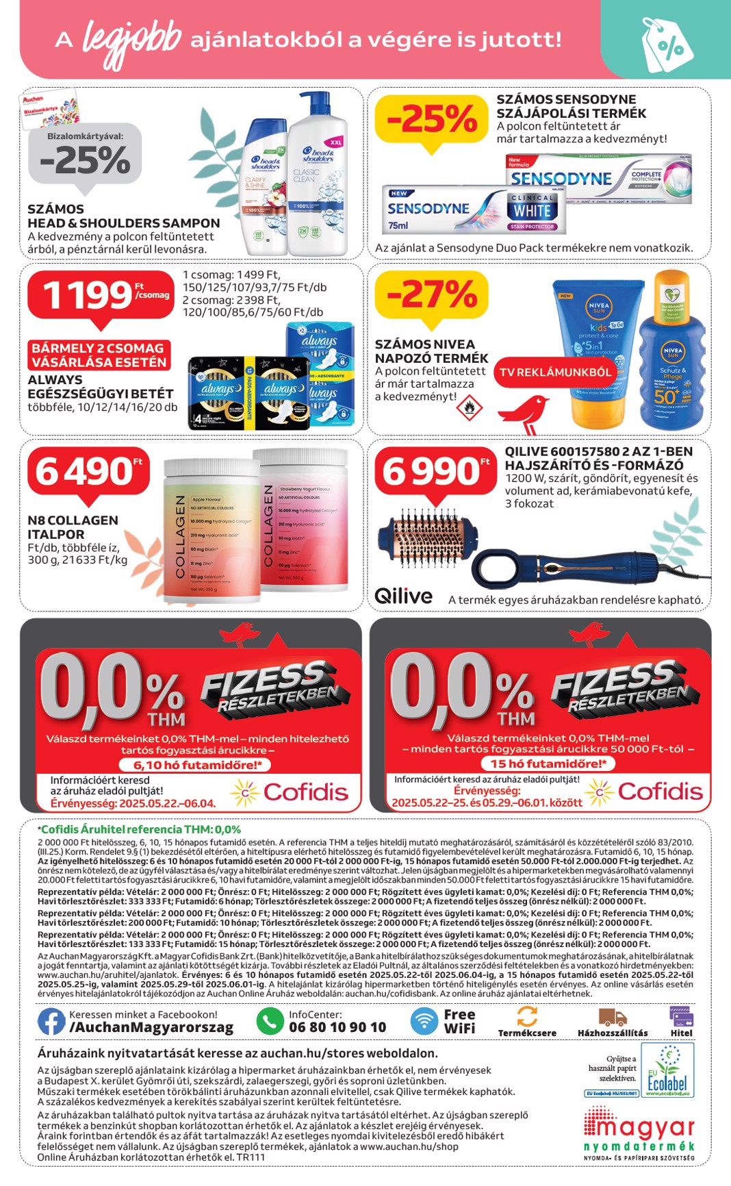 auchan - Auchan - Szépségápolási ajánlataink akciós újság, érvényes 05.22. - 06.04. - page: 20