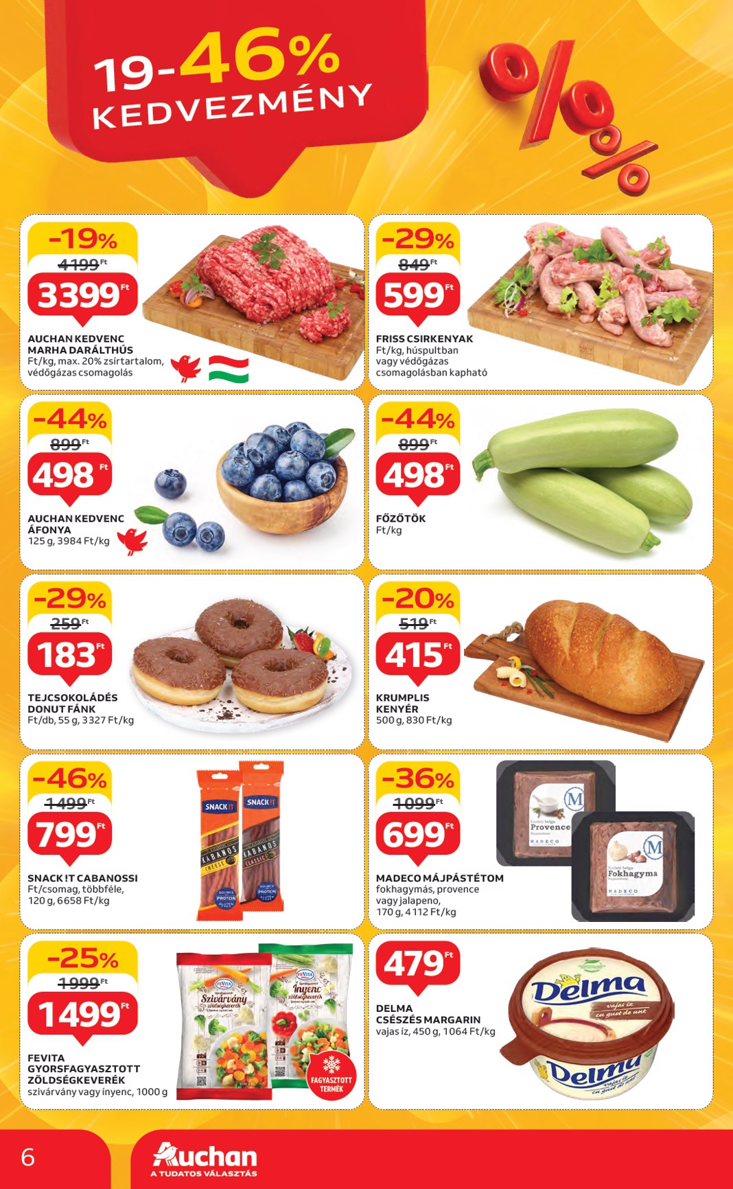 auchan - Auchan akciós újság, érvényes 05.22. - 05.28. - page: 6 auchan - Auchan akciós újság, érvényes 05.22. - 05.28. - page: 6