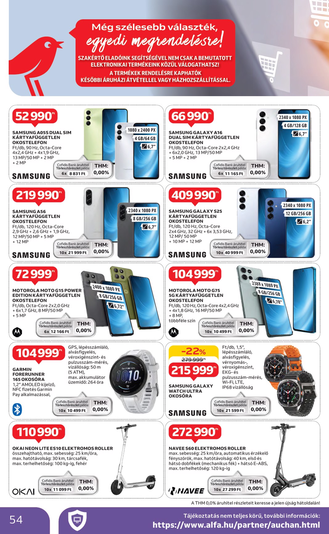 auchan - Auchan akciós újság, érvényes 05.22. - 05.28. - page: 54 auchan - Auchan akciós újság, érvényes 05.22. - 05.28. - page: 54