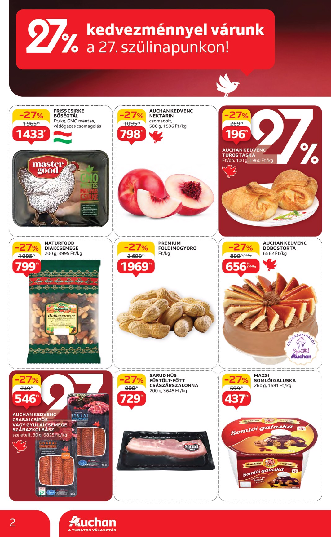 auchan - Auchan akciós újság, érvényes 05.22. - 05.28. - page: 2 auchan - Auchan akciós újság, érvényes 05.22. - 05.28. - page: 2