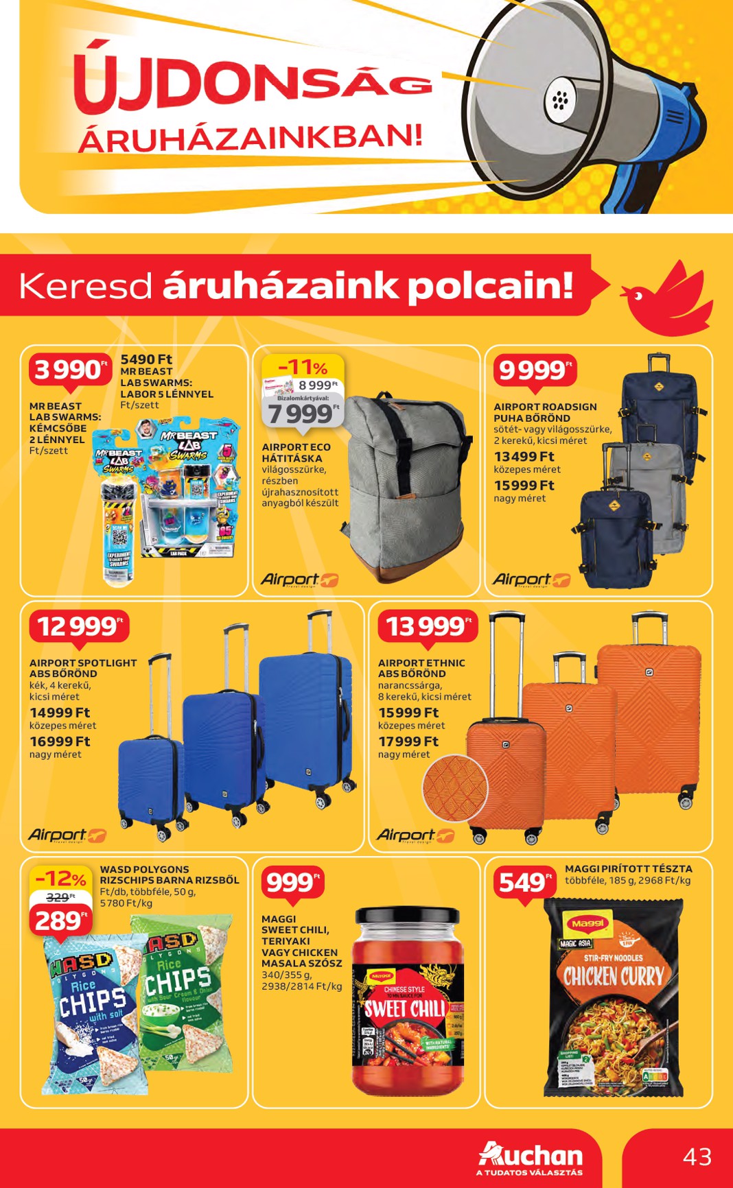 auchan - Auchan akciós újság, érvényes 05.22. - 05.28. - page: 43 auchan - Auchan akciós újság, érvényes 05.22. - 05.28. - page: 43