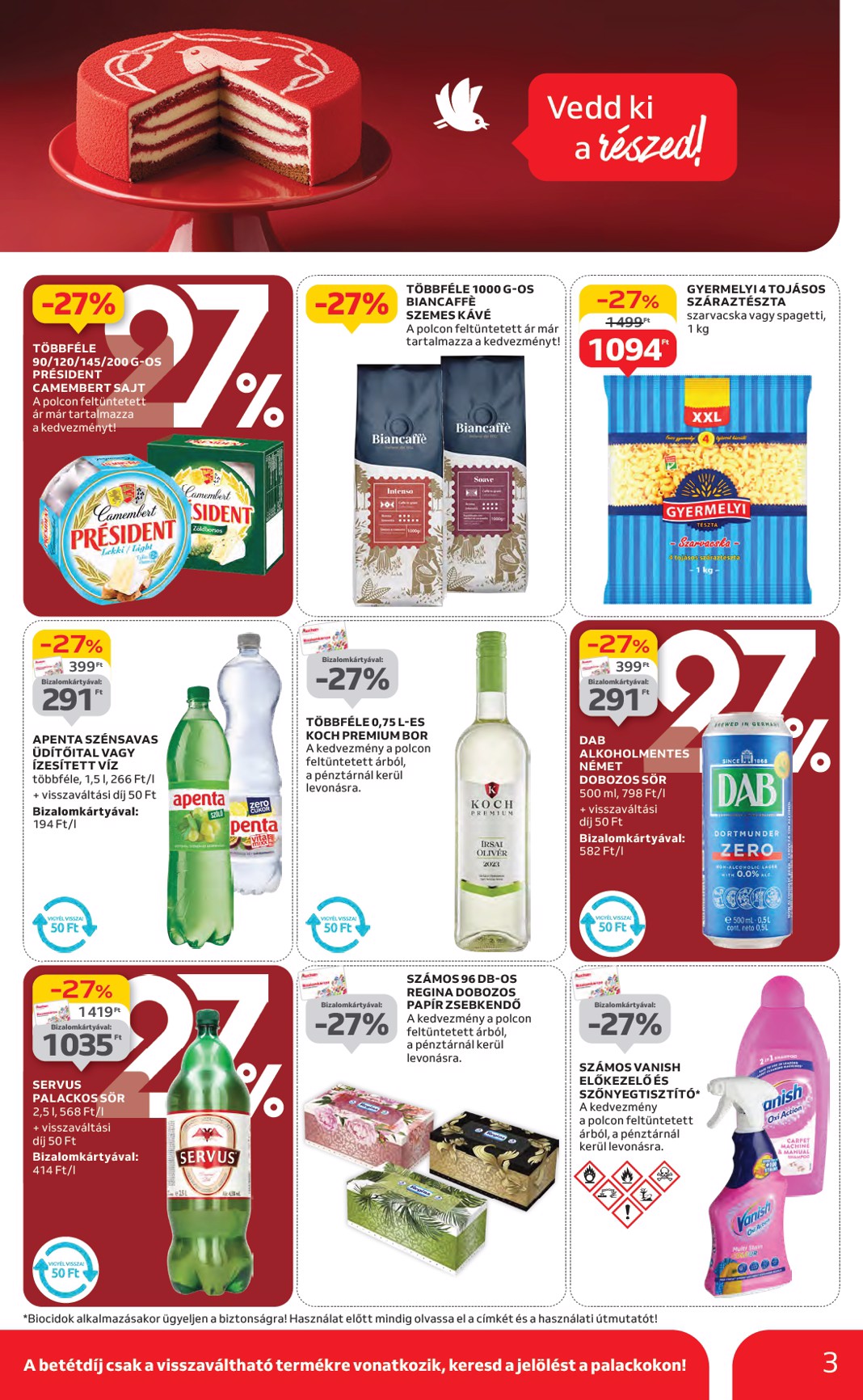 auchan - Auchan akciós újság, érvényes 05.22. - 05.28. - page: 3 auchan - Auchan akciós újság, érvényes 05.22. - 05.28. - page: 3