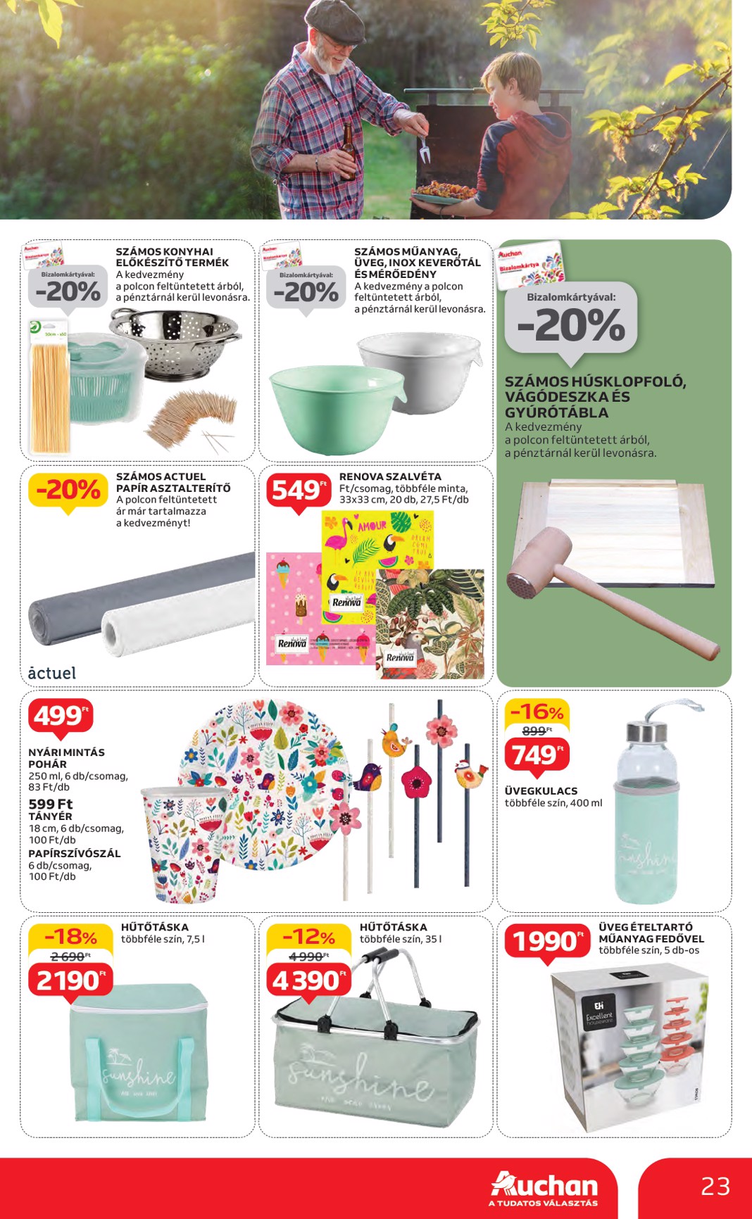 auchan - Auchan akciós újság, érvényes 05.22. - 05.28. - page: 23 auchan - Auchan akciós újság, érvényes 05.22. - 05.28. - page: 23