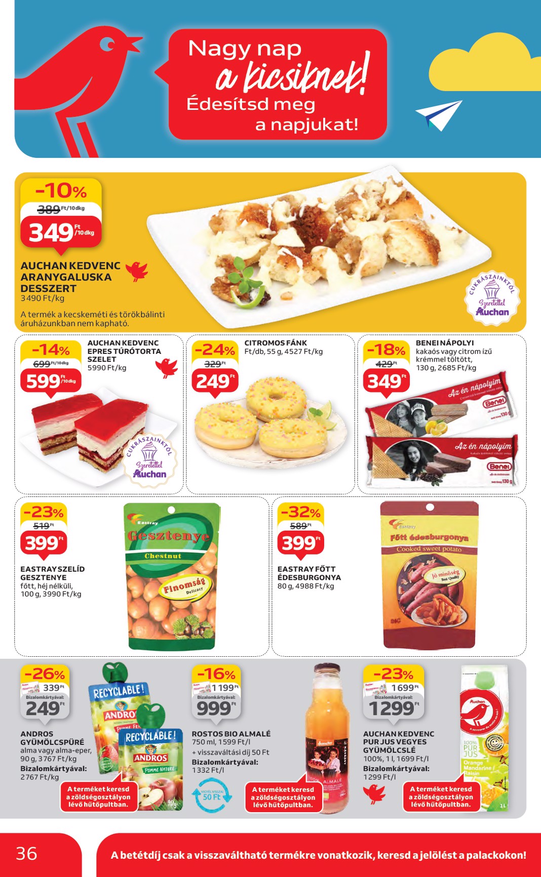 auchan - Auchan akciós újság, érvényes 05.22. - 05.28. - page: 36 auchan - Auchan akciós újság, érvényes 05.22. - 05.28. - page: 36