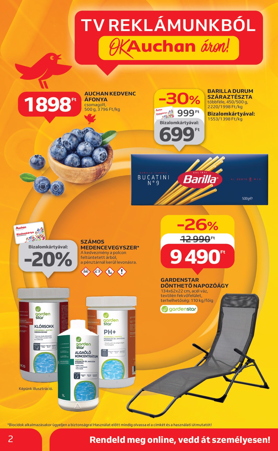 auchan - Auchan szupermarket akciós újság, érvényes 05.29. - 06.04. - page: 2