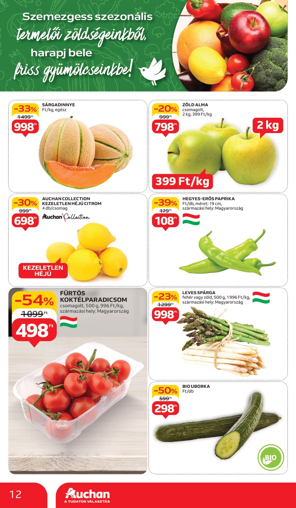 auchan - Auchan akciós újság, érvényes 05.29. - 06.04. - page: 12 auchan - Auchan akciós újság, érvényes 05.29. - 06.04. - page: 12