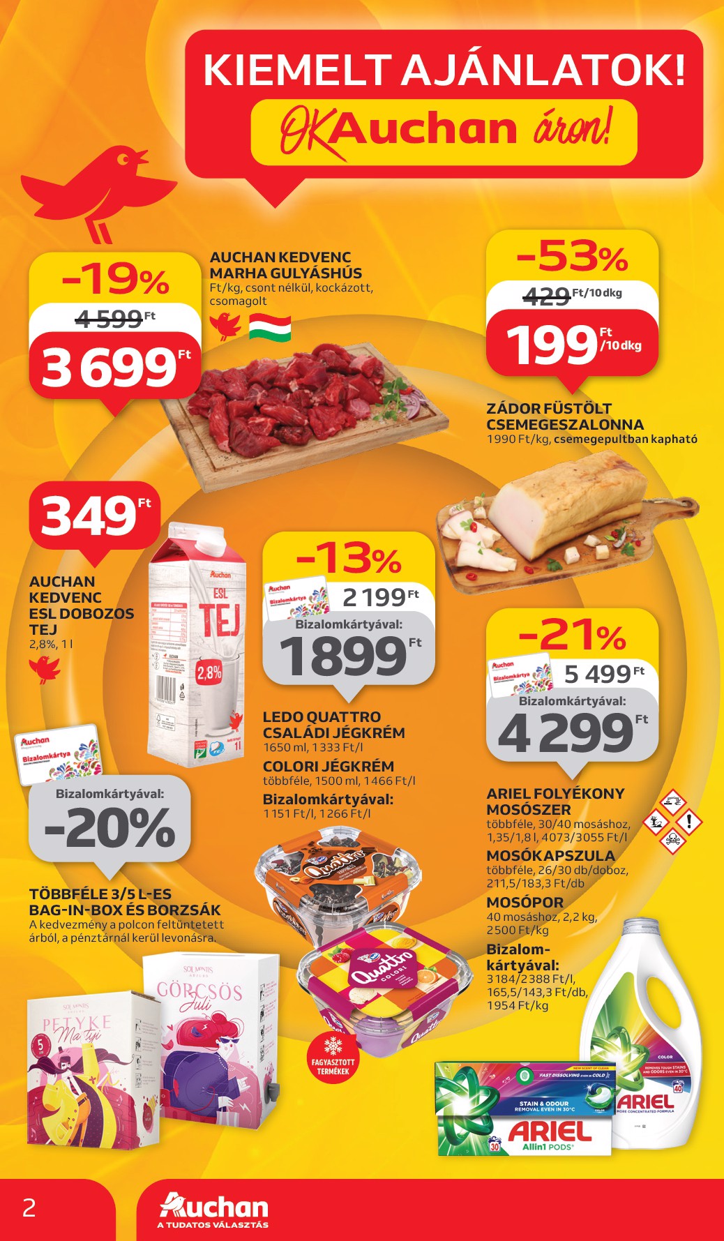 auchan - Auchan akciós újság, érvényes 05.29. - 06.04. - page: 2 auchan - Auchan akciós újság, érvényes 05.29. - 06.04. - page: 2