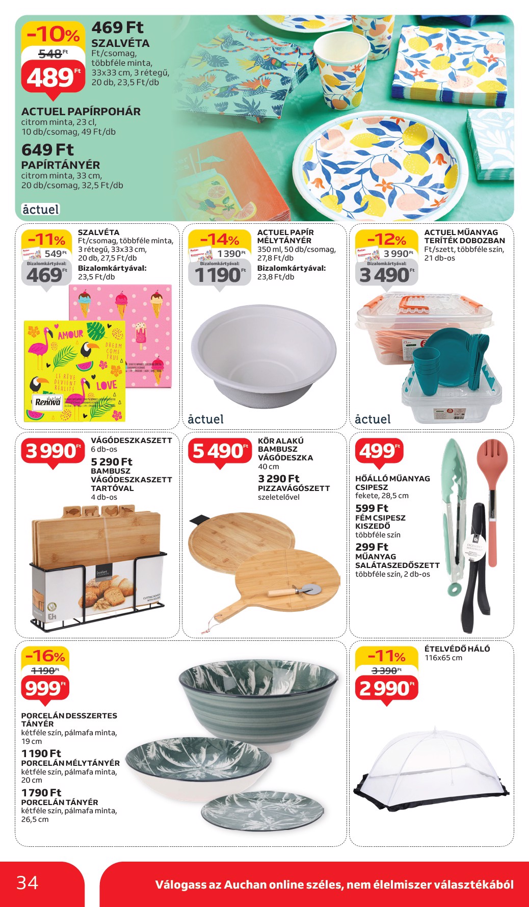 auchan - Auchan akciós újság, érvényes 05.29. - 06.04. - page: 34 auchan - Auchan akciós újság, érvényes 05.29. - 06.04. - page: 34