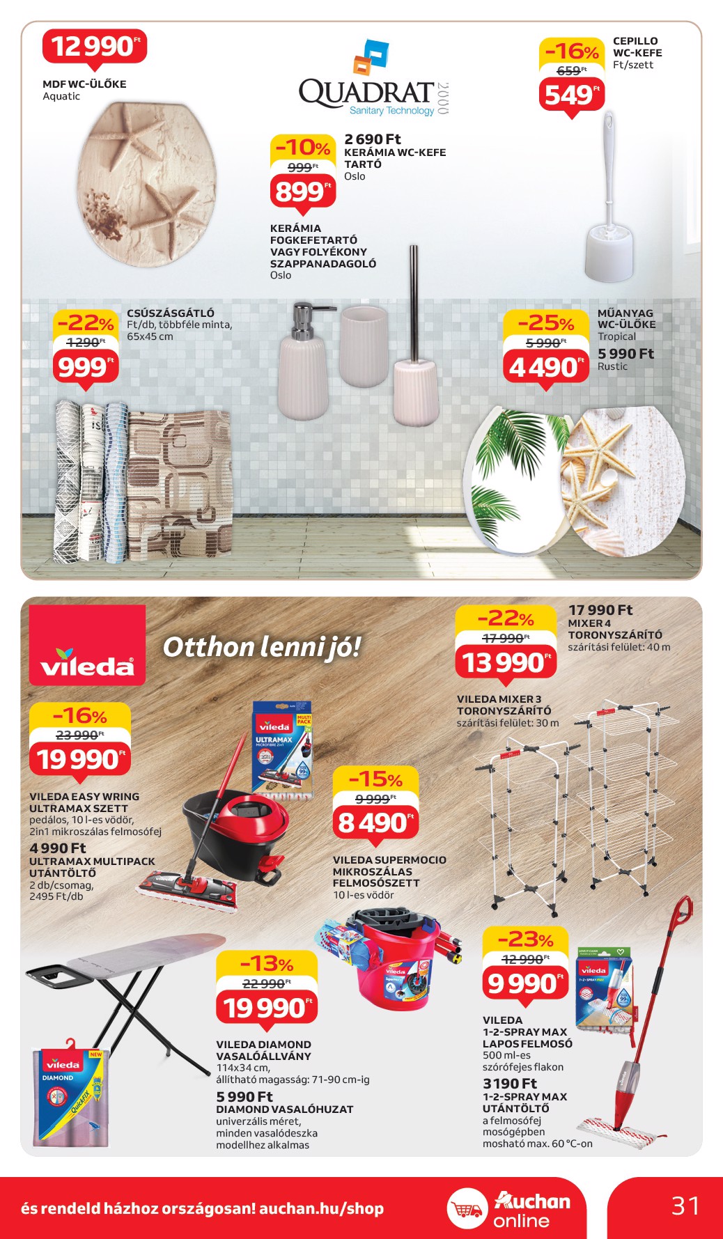 auchan - Auchan akciós újság, érvényes 05.29. - 06.04. - page: 31 auchan - Auchan akciós újság, érvényes 05.29. - 06.04. - page: 31