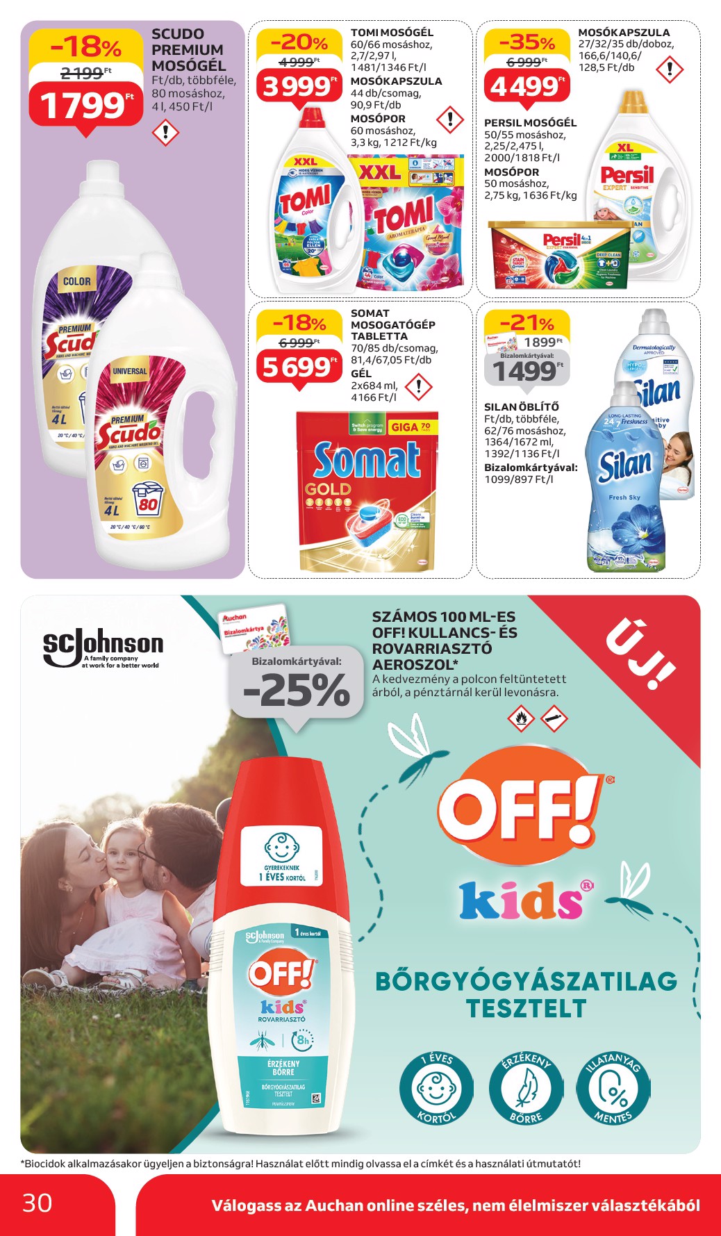 auchan - Auchan akciós újság, érvényes 05.29. - 06.04. - page: 30 auchan - Auchan akciós újság, érvényes 05.29. - 06.04. - page: 30
