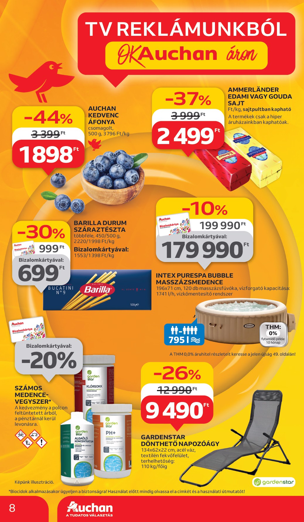 auchan - Auchan akciós újság, érvényes 05.29. - 06.04. - page: 8 auchan - Auchan akciós újság, érvényes 05.29. - 06.04. - page: 8