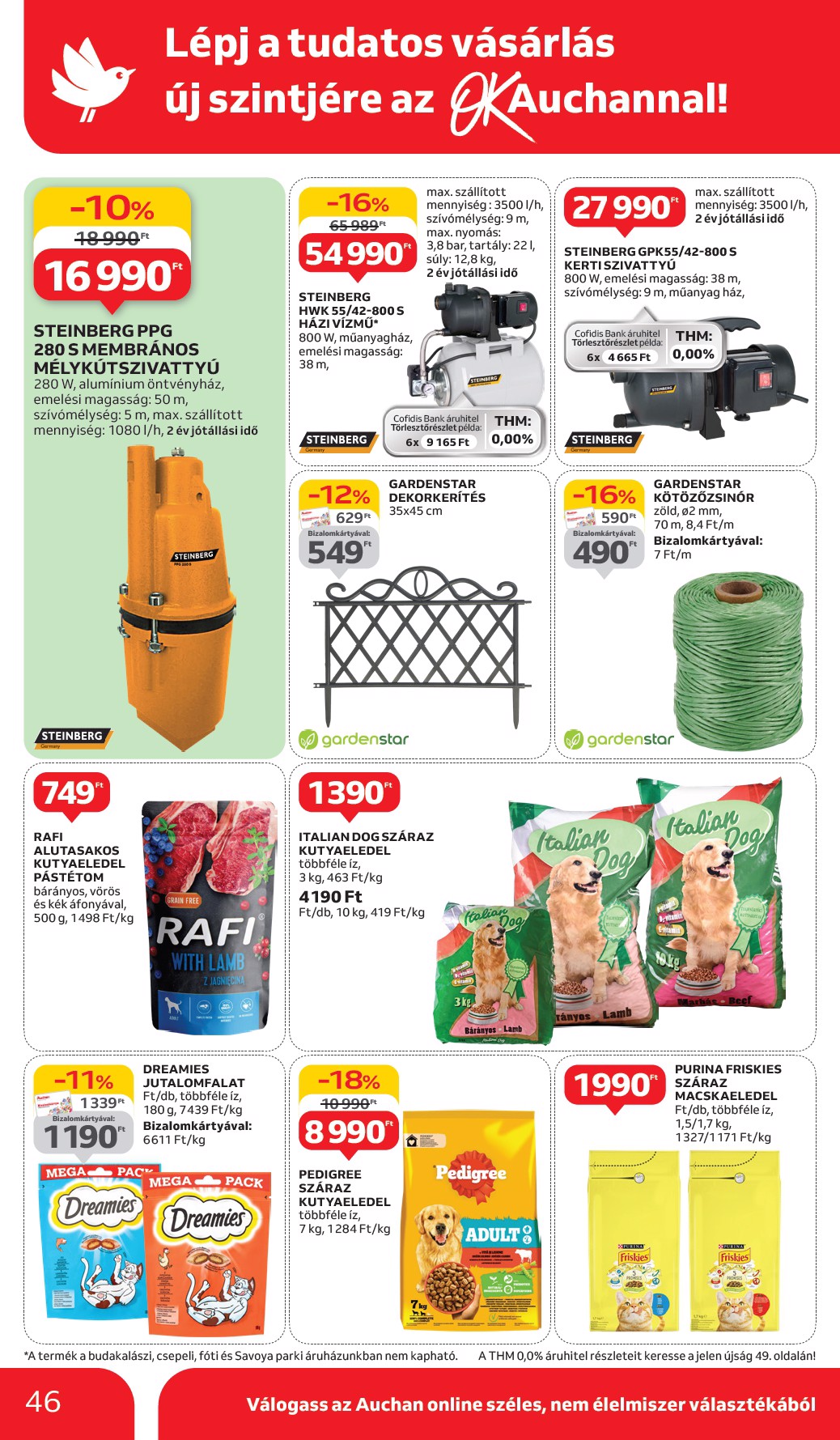 auchan - Auchan akciós újság, érvényes 05.29. - 06.04. - page: 46 auchan - Auchan akciós újság, érvényes 05.29. - 06.04. - page: 46