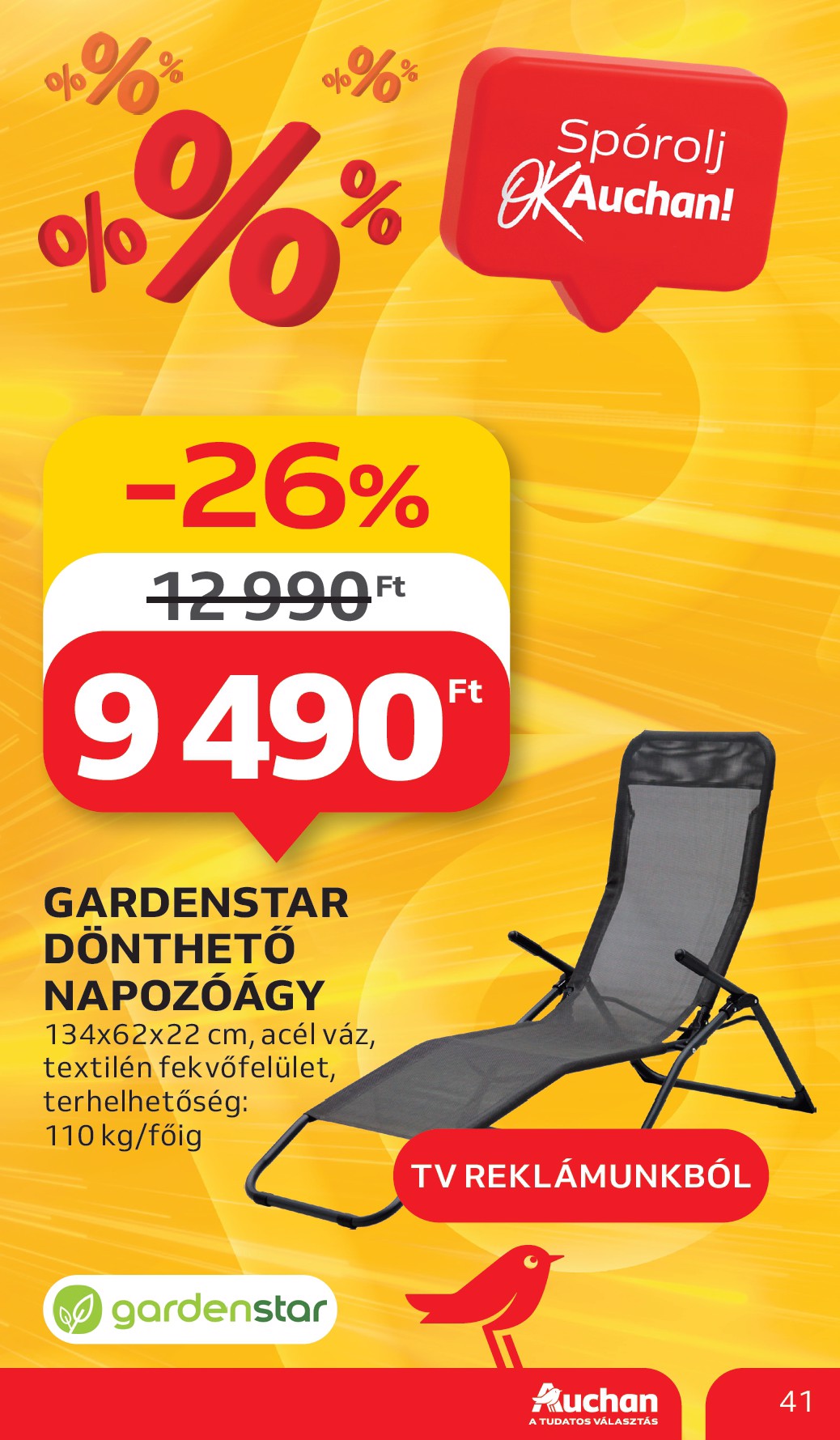 auchan - Auchan akciós újság, érvényes 05.29. - 06.04. - page: 41 auchan - Auchan akciós újság, érvényes 05.29. - 06.04. - page: 41