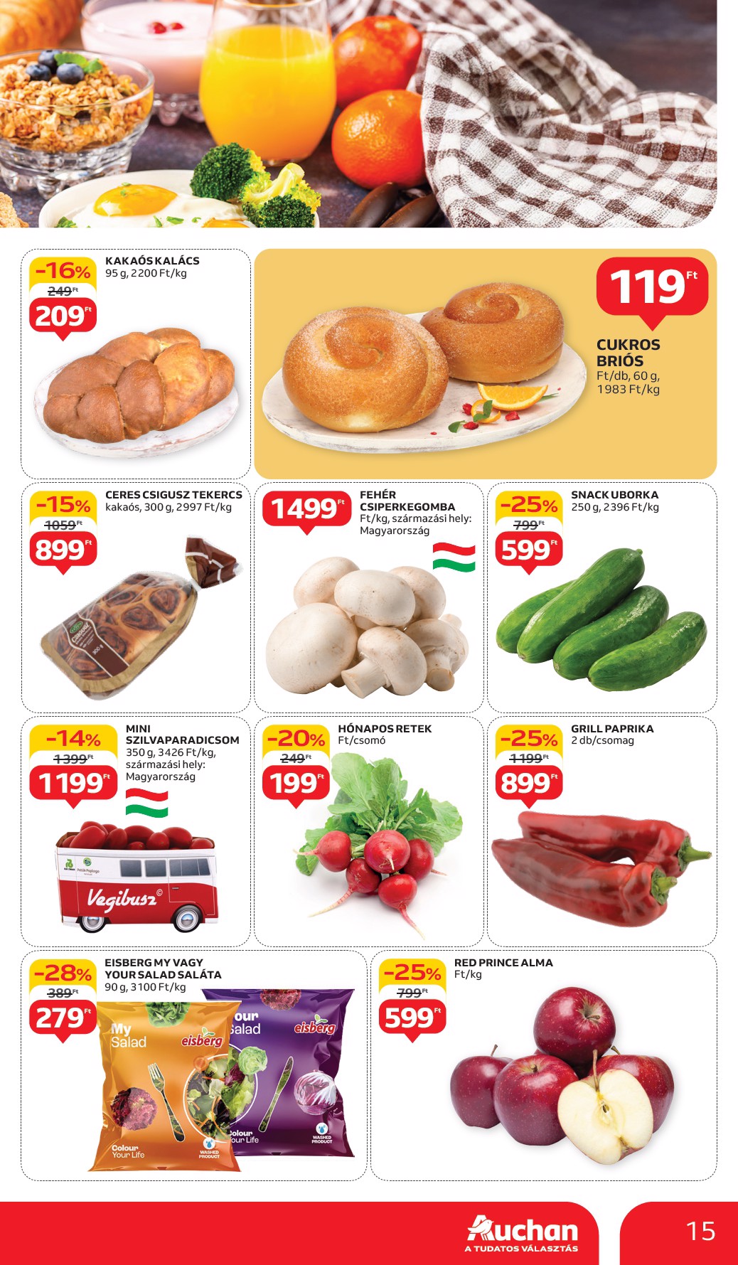 auchan - Auchan akciós újság, érvényes 05.29. - 06.04. - page: 15 auchan - Auchan akciós újság, érvényes 05.29. - 06.04. - page: 15