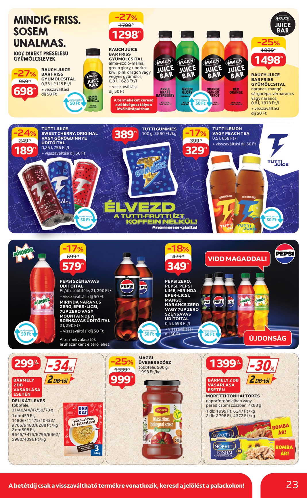 auchan - Auchan Hipermarket akciós újság, érvényes 06.12. - 06.18. - page: 23