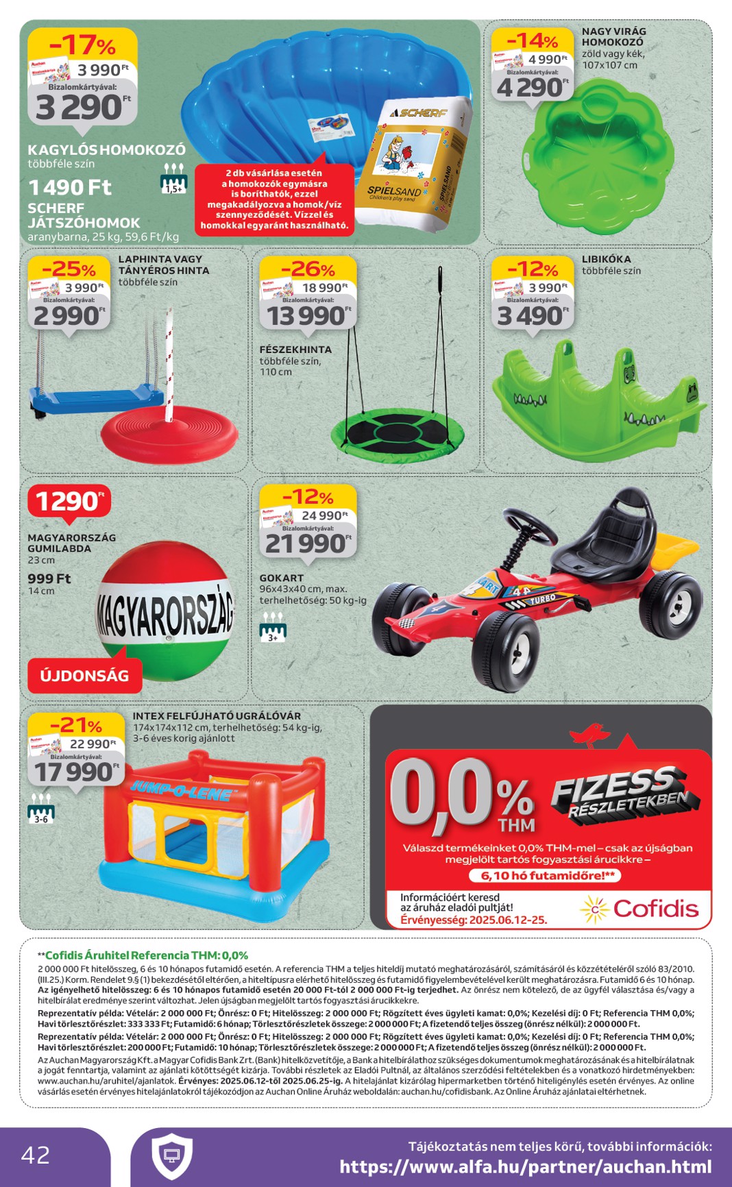 auchan - Auchan Hipermarket akciós újság, érvényes 06.12. - 06.18. - page: 42