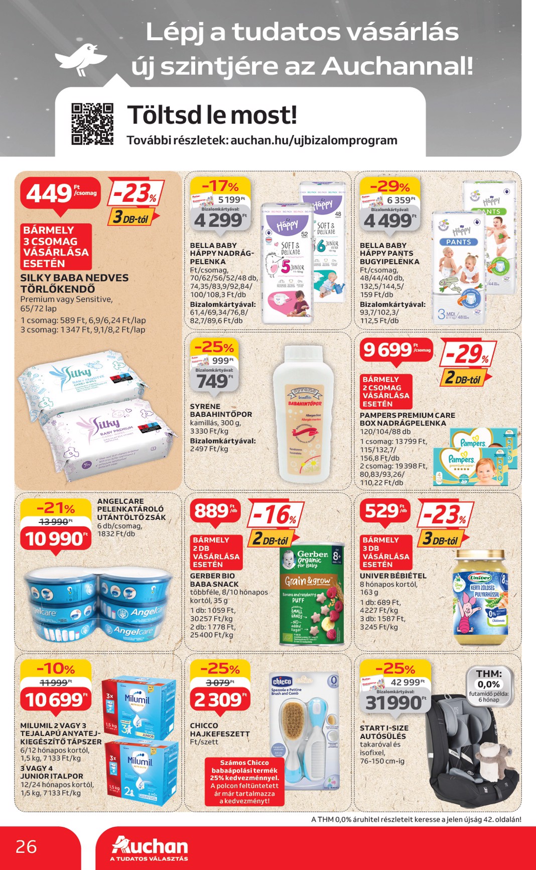 auchan - Auchan Hipermarket akciós újság, érvényes 06.12. - 06.18. - page: 26