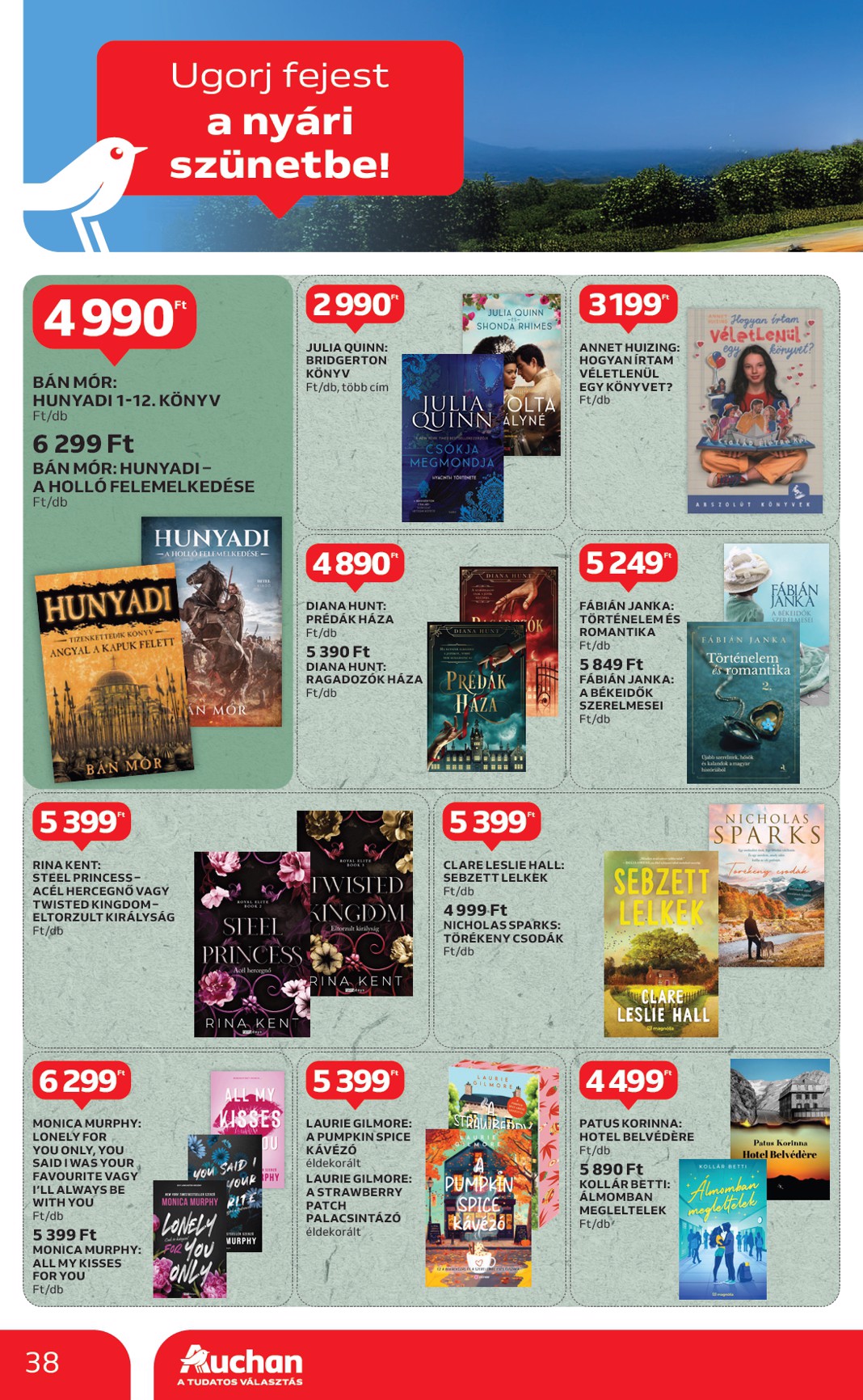 auchan - Auchan Hipermarket akciós újság, érvényes 06.12. - 06.18. - page: 38