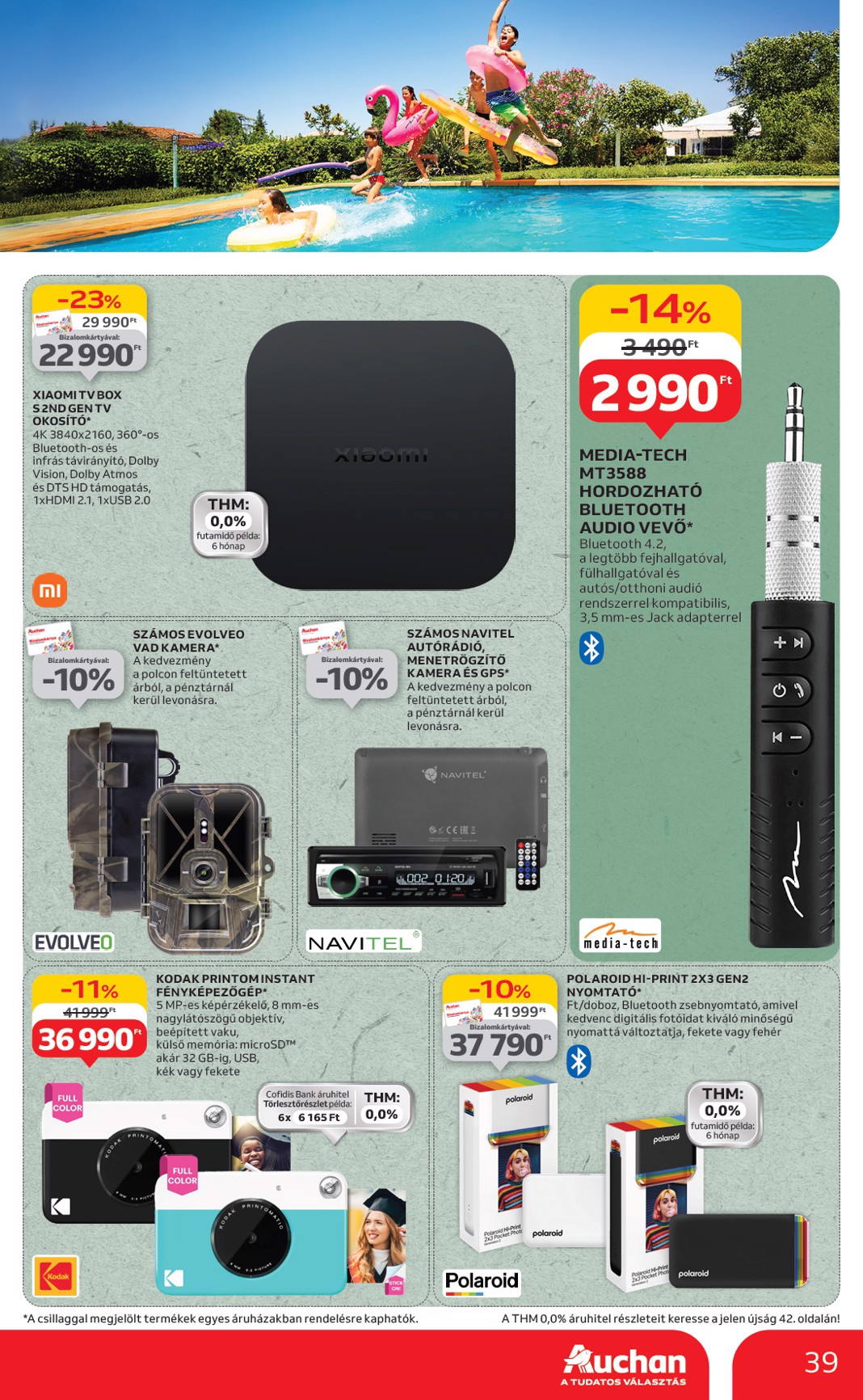 auchan - Auchan Hipermarket akciós újság, érvényes 06.12. - 06.18. - page: 39