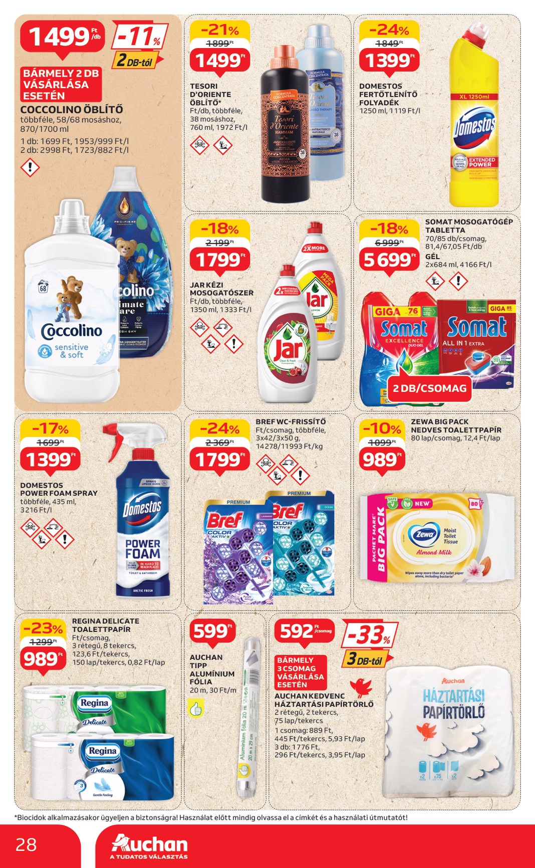 auchan - Auchan Hipermarket akciós újság, érvényes 06.12. - 06.18. - page: 28