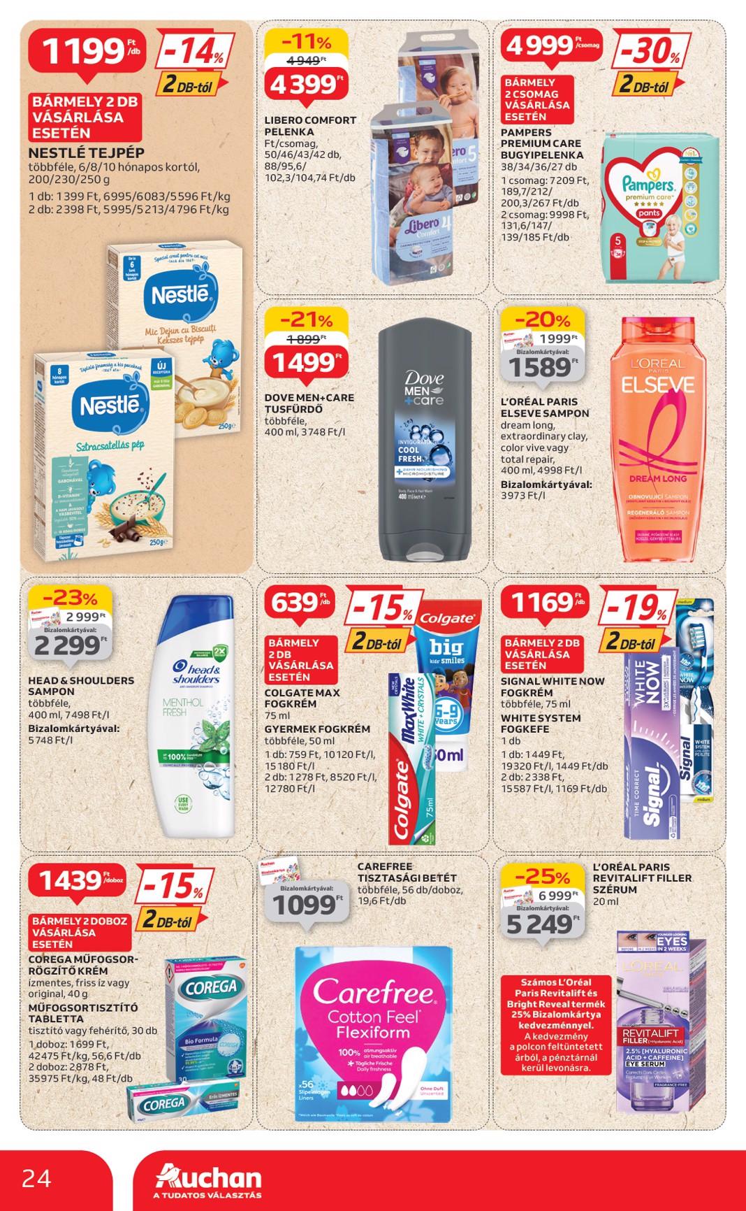 auchan - Auchan Hipermarket akciós újság, érvényes 06.12. - 06.18. - page: 24