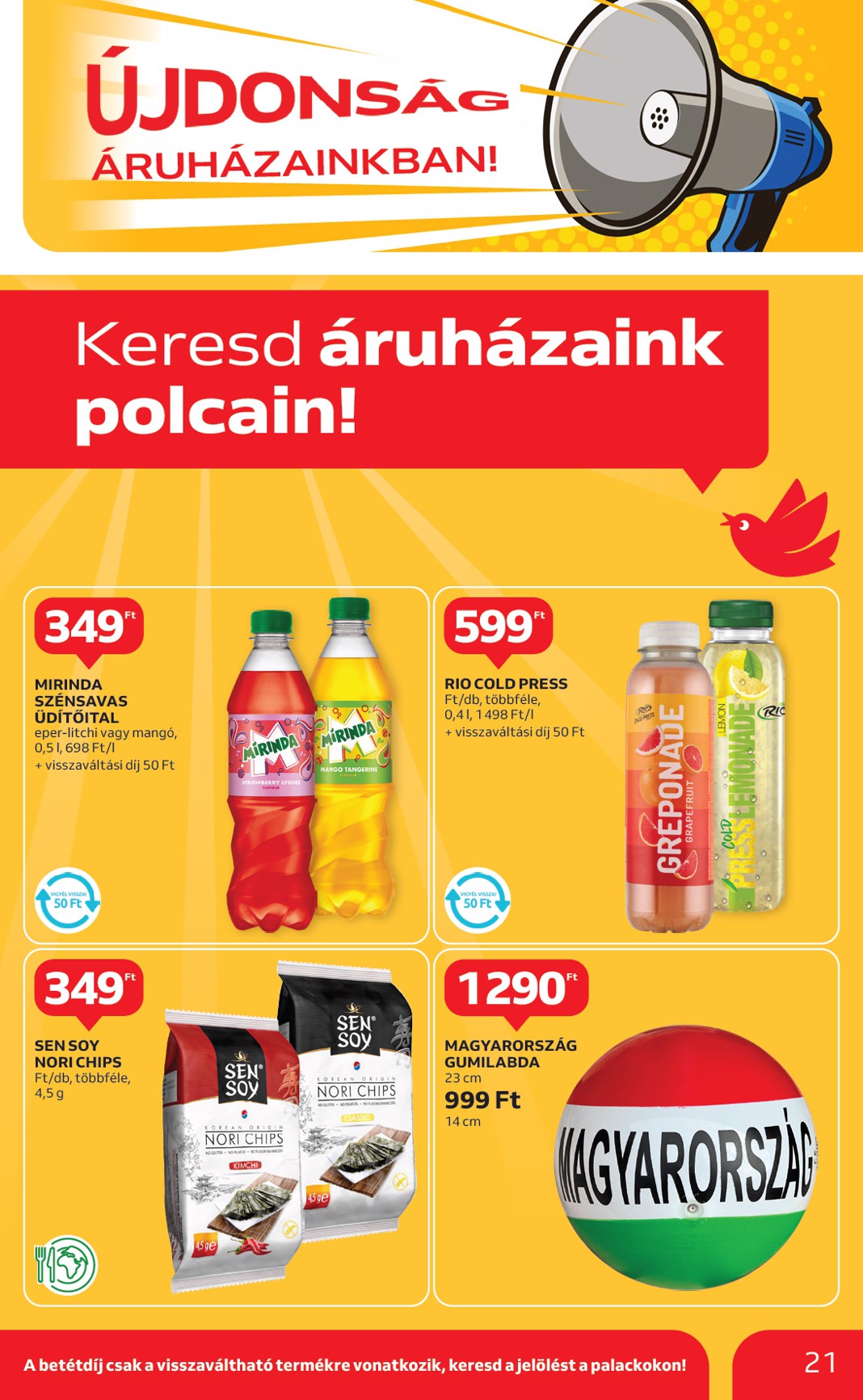 auchan - Auchan Hipermarket akciós újság, érvényes 06.12. - 06.18. - page: 21