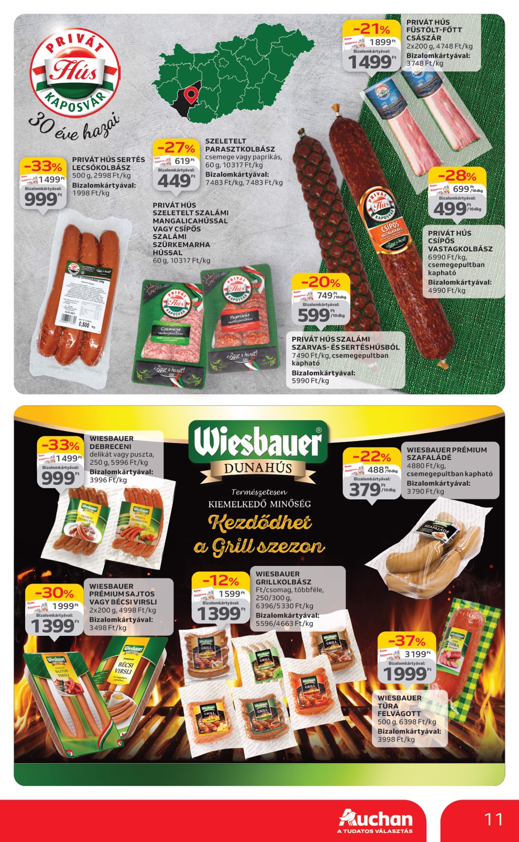 auchan - Auchan Hipermarket akciós újság, érvényes 06.12. - 06.18. - page: 11